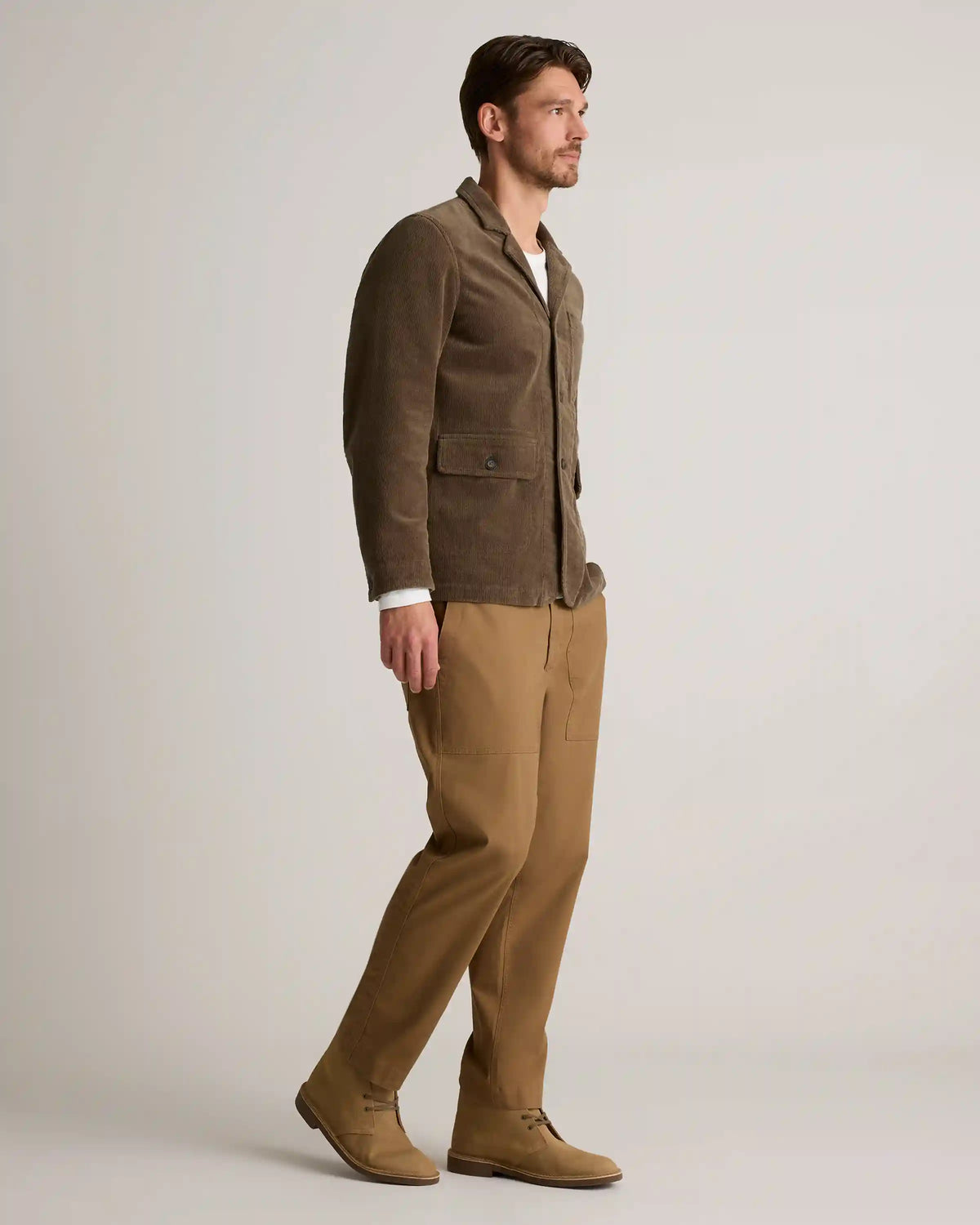 Organic Stretch Corduroy Chore Jacket