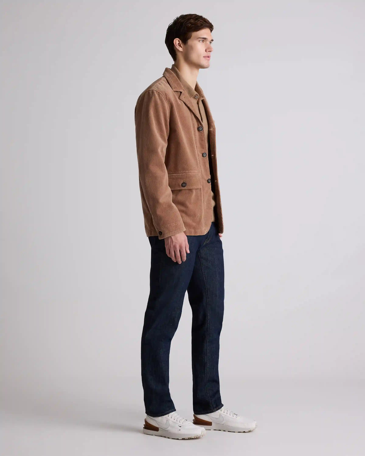 Organic Stretch Corduroy Chore Jacket
