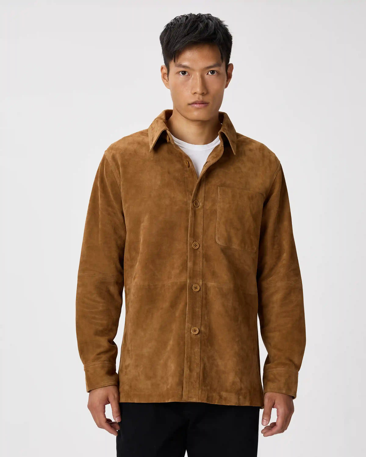 100% Suede Overshirt