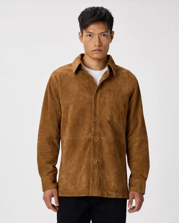 100% Suede Overshirt