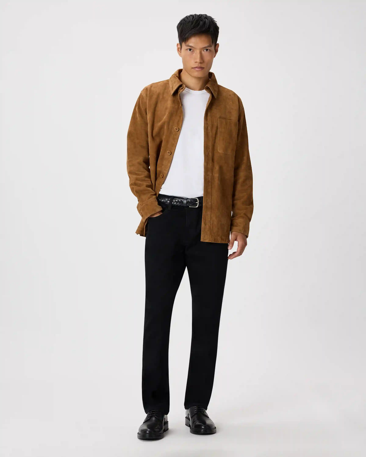 100% Suede Overshirt