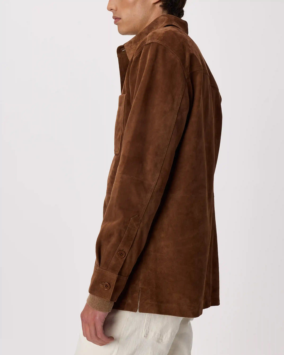 100% Suede Overshirt