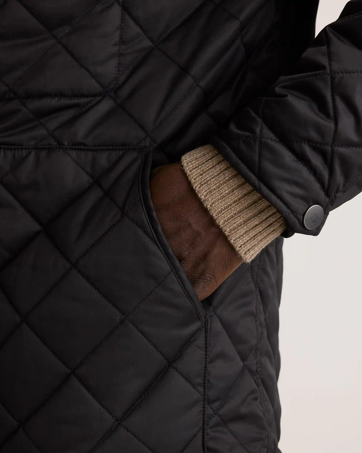 Featherless Quilted Utility Jacket