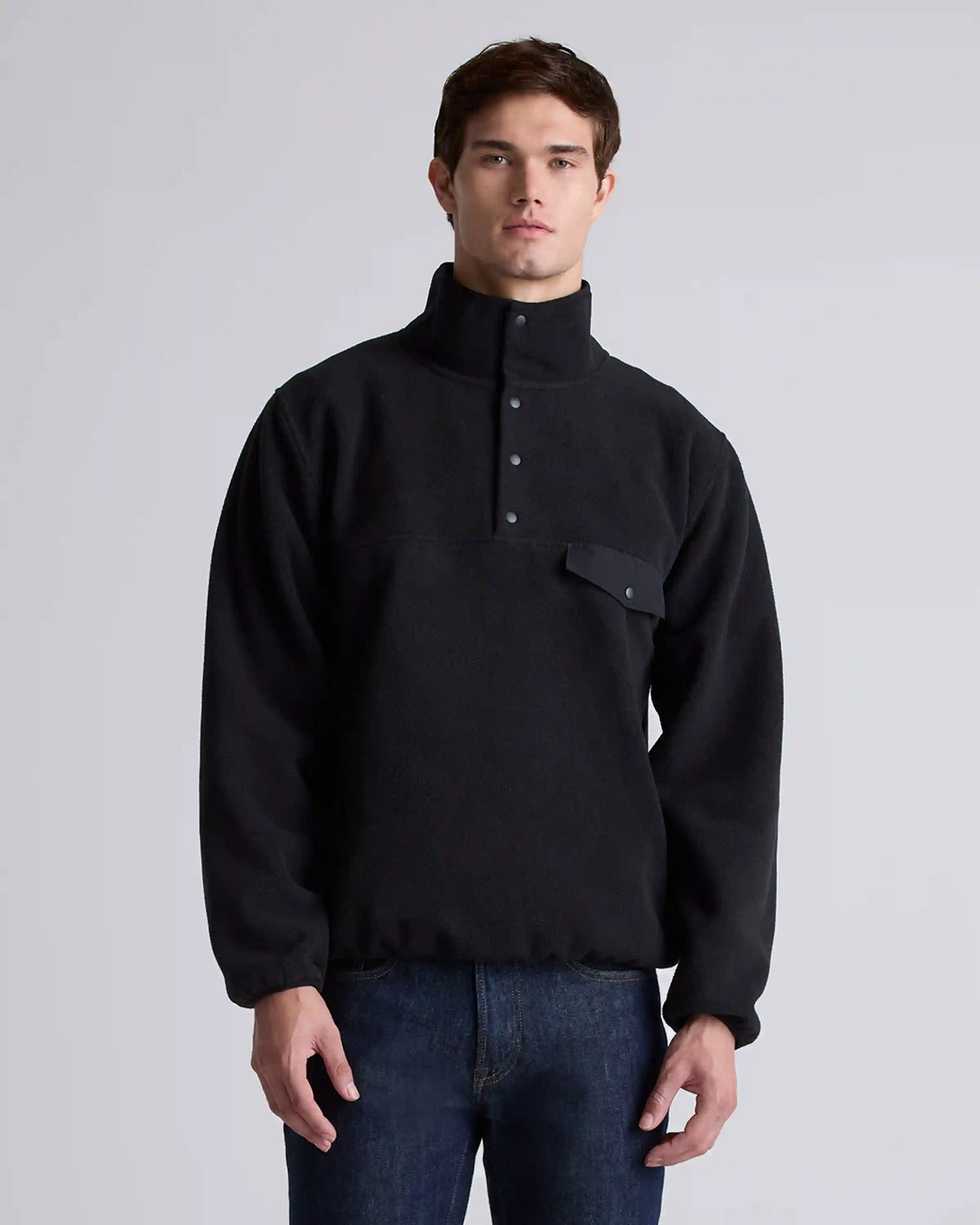 Polar Fleece Snap Pullover