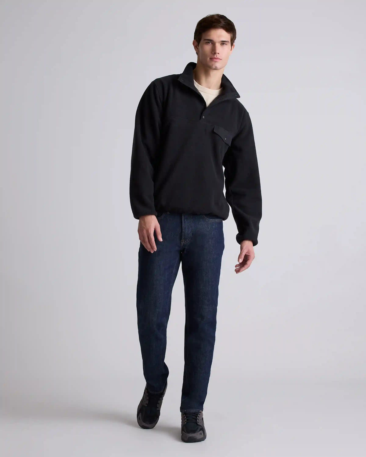 Polar Fleece Snap Pullover