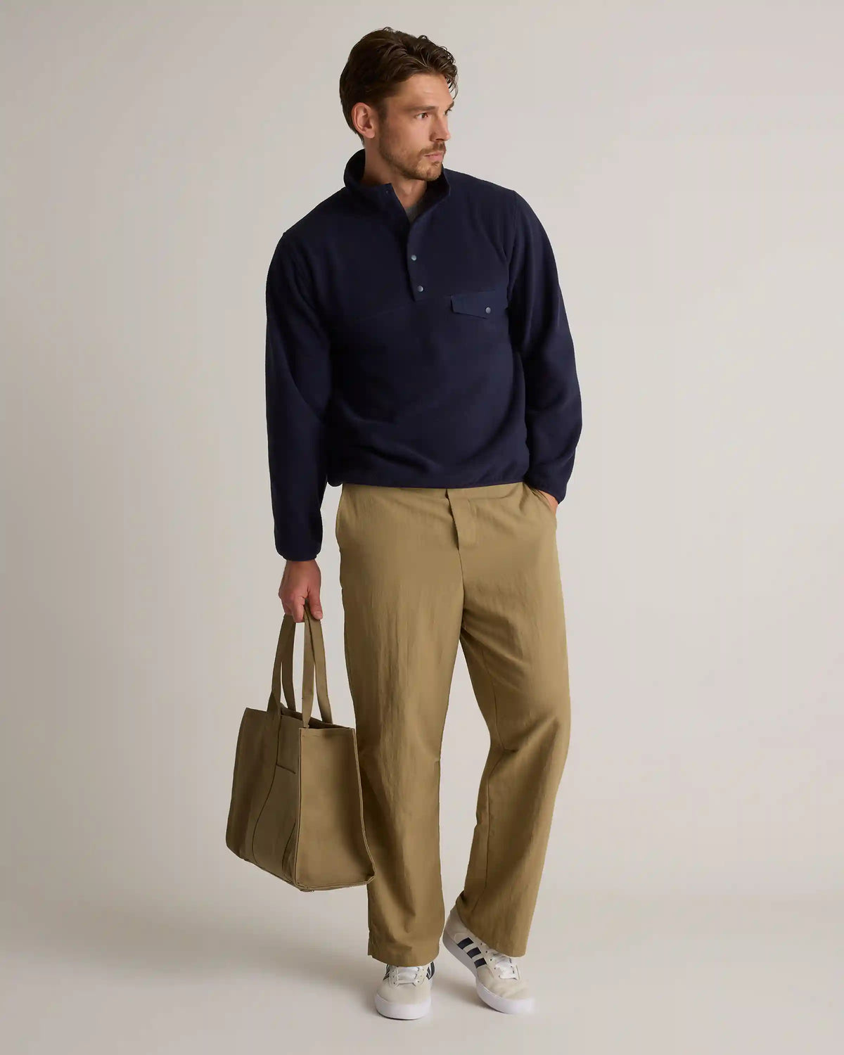 Polar Fleece Snap Pullover