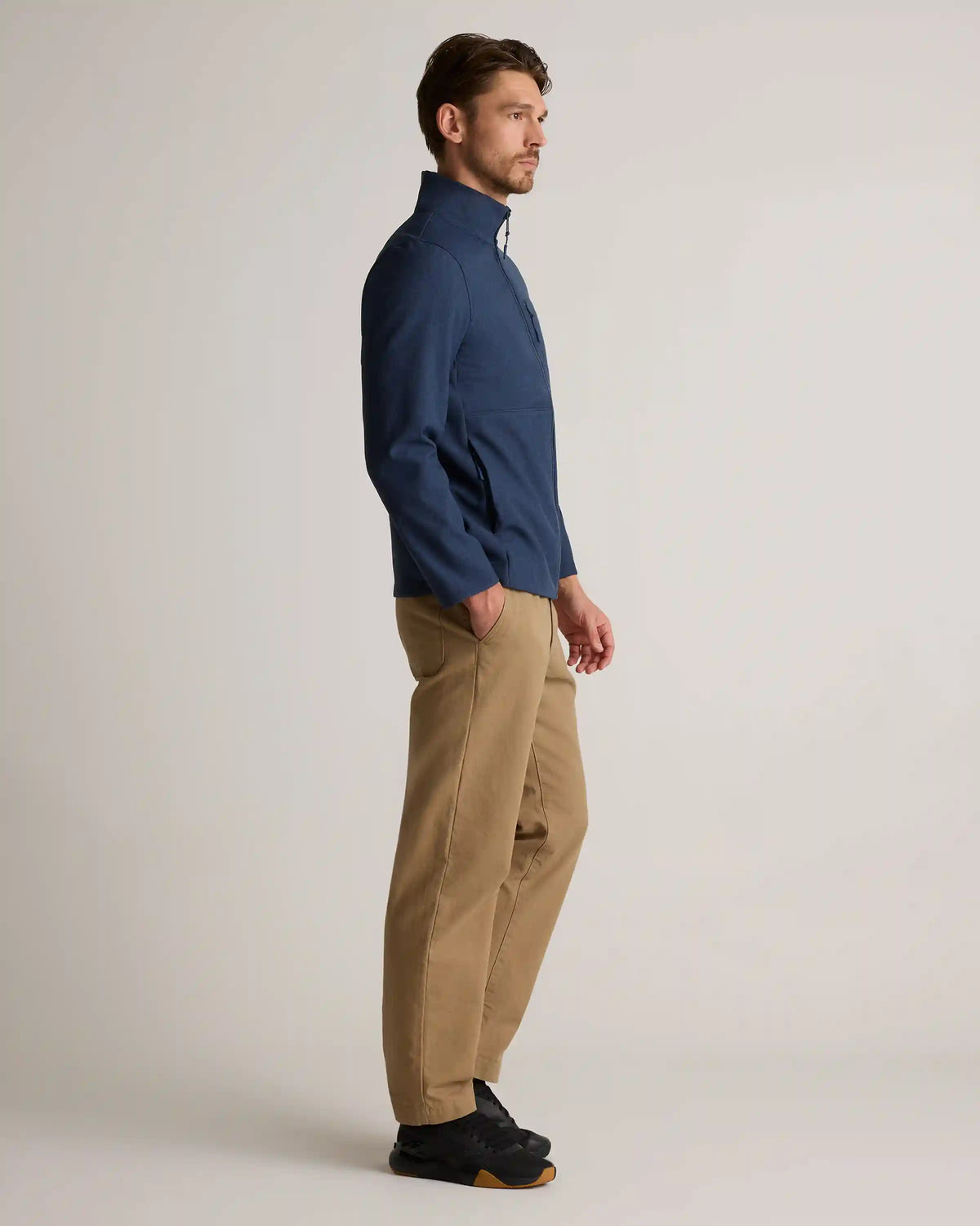 Softshell Fleece-Lined Full-Zip Jacket