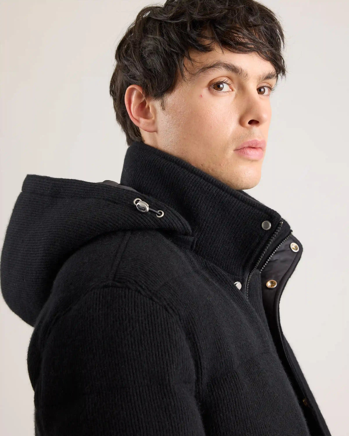 Mongolian Cashmere Puffer Coat