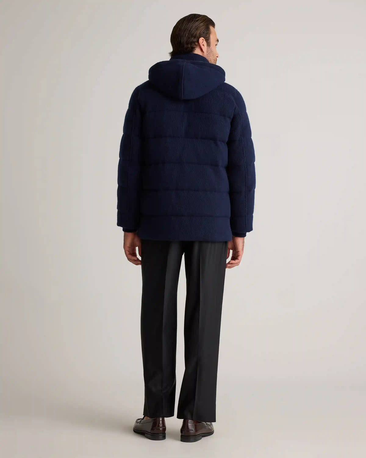 Mongolian Cashmere Puffer Coat