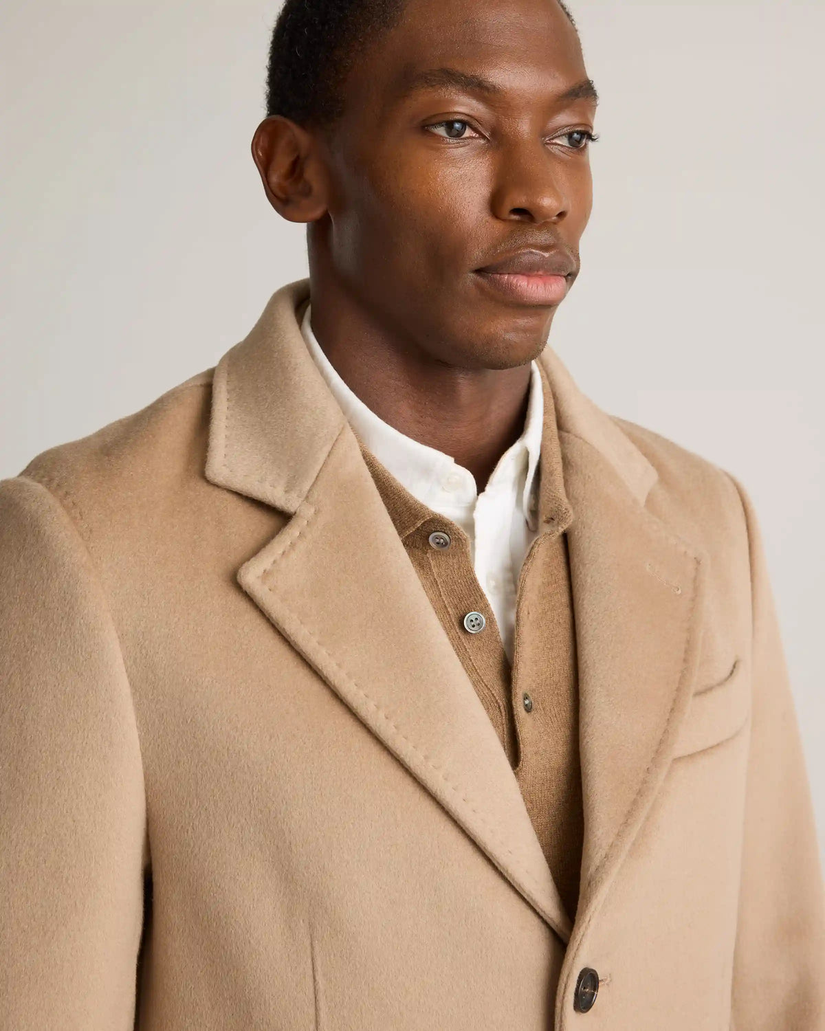 100% Mongolian Cashmere Double-Faced Overcoat