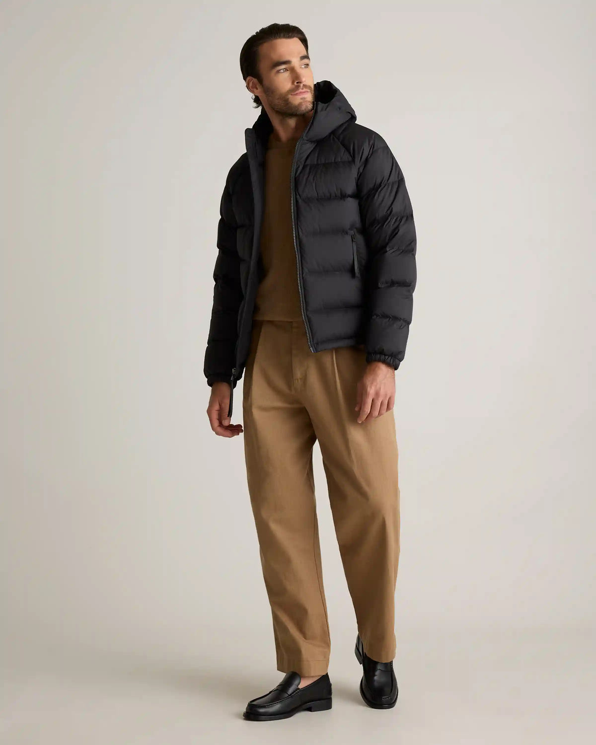Responsible Down Puffer Jacket with Hood