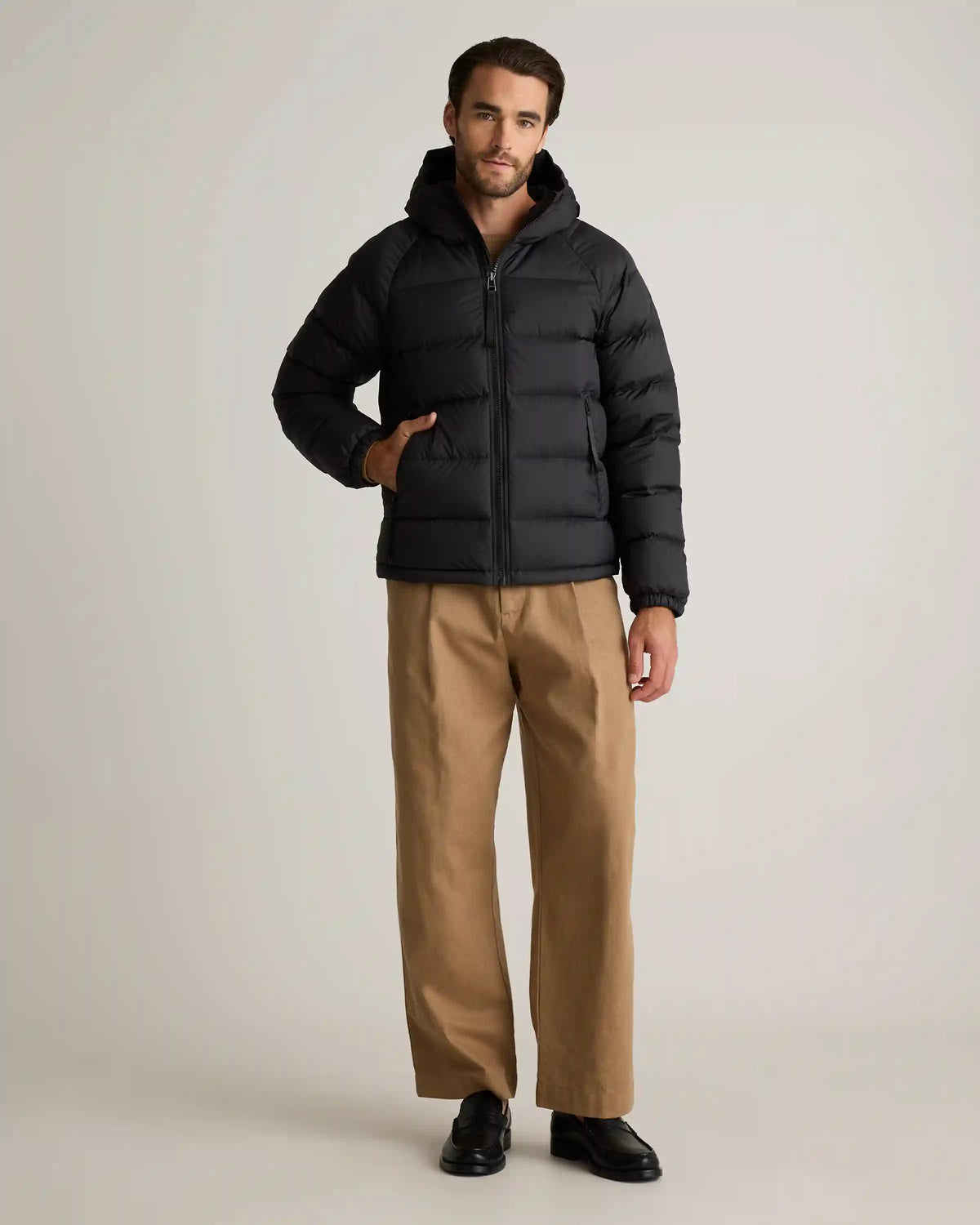 Responsible Down Puffer Jacket with Hood