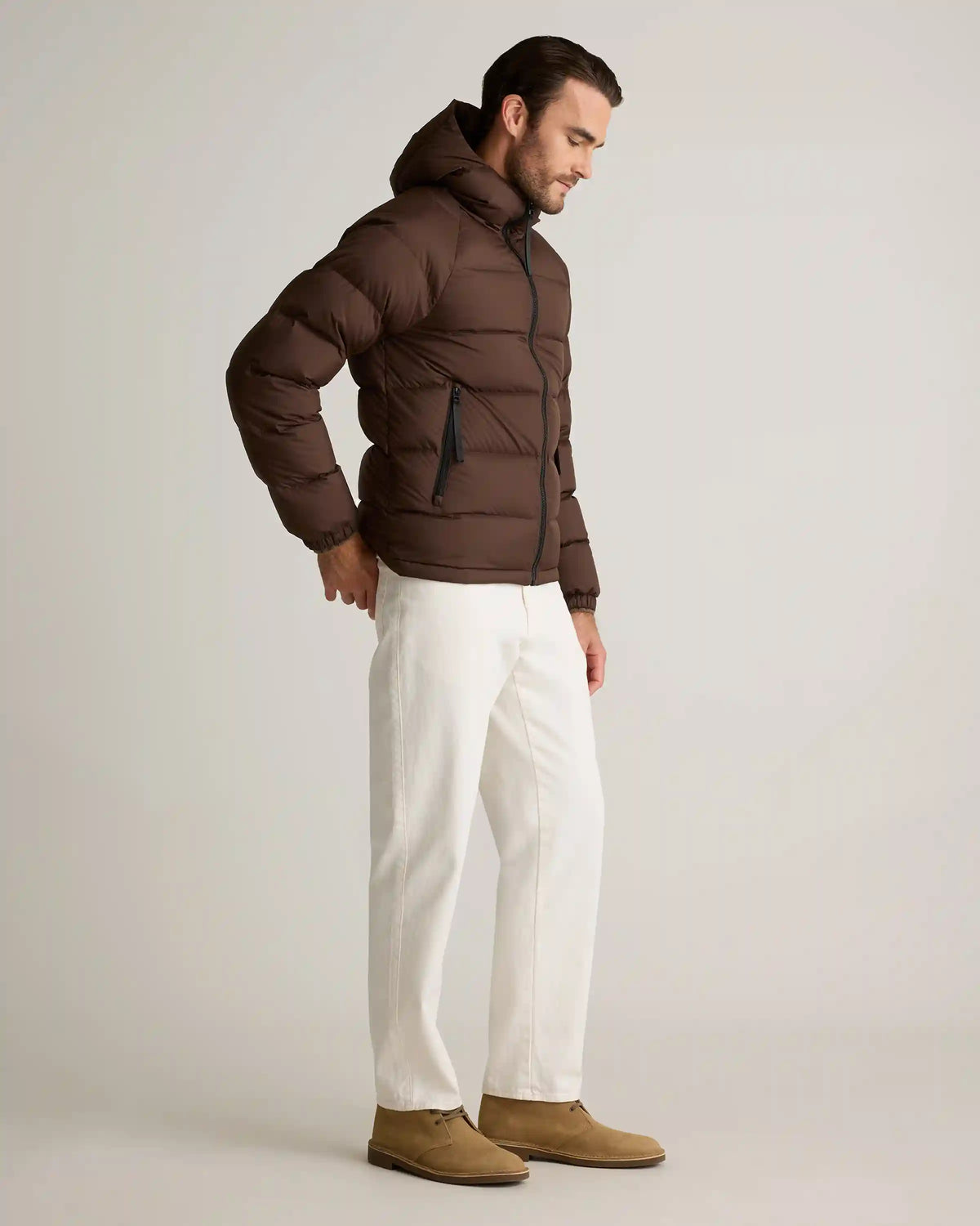 Responsible Down Puffer Jacket with Hood