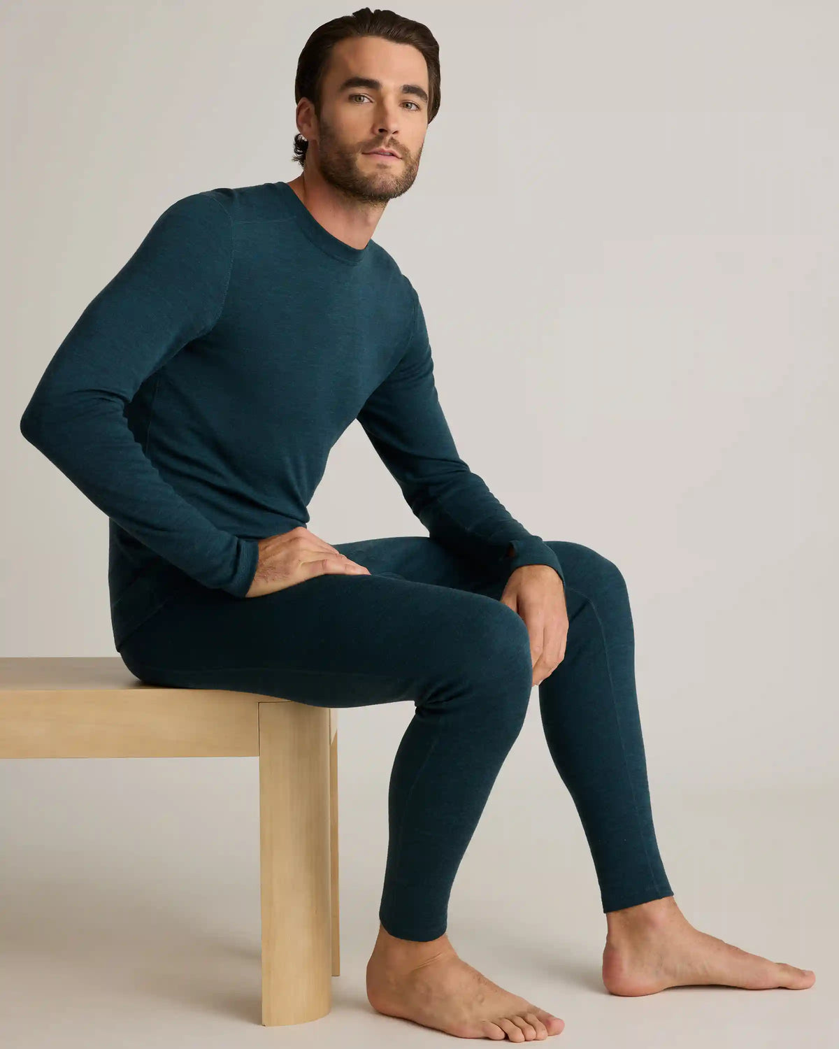 100% Merino Wool Cold Weather Base Layer Bottoms