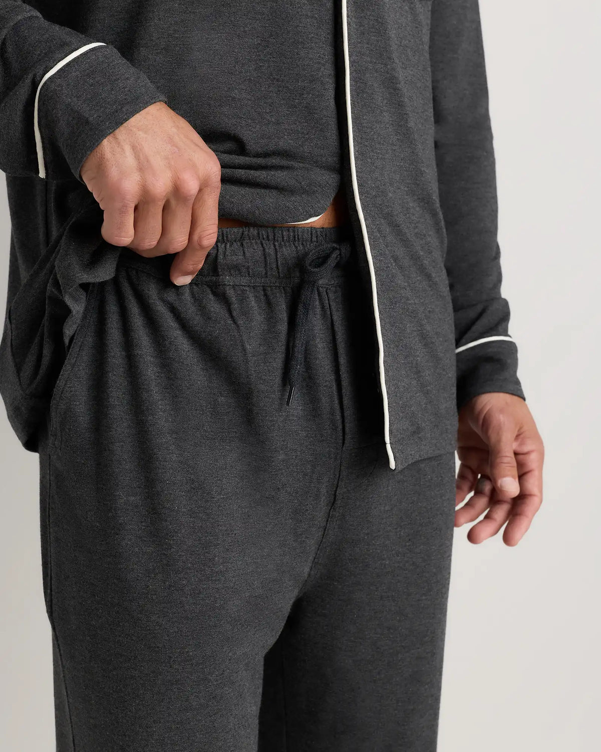 Bamboo Jersey Long Sleeve Pajama Set