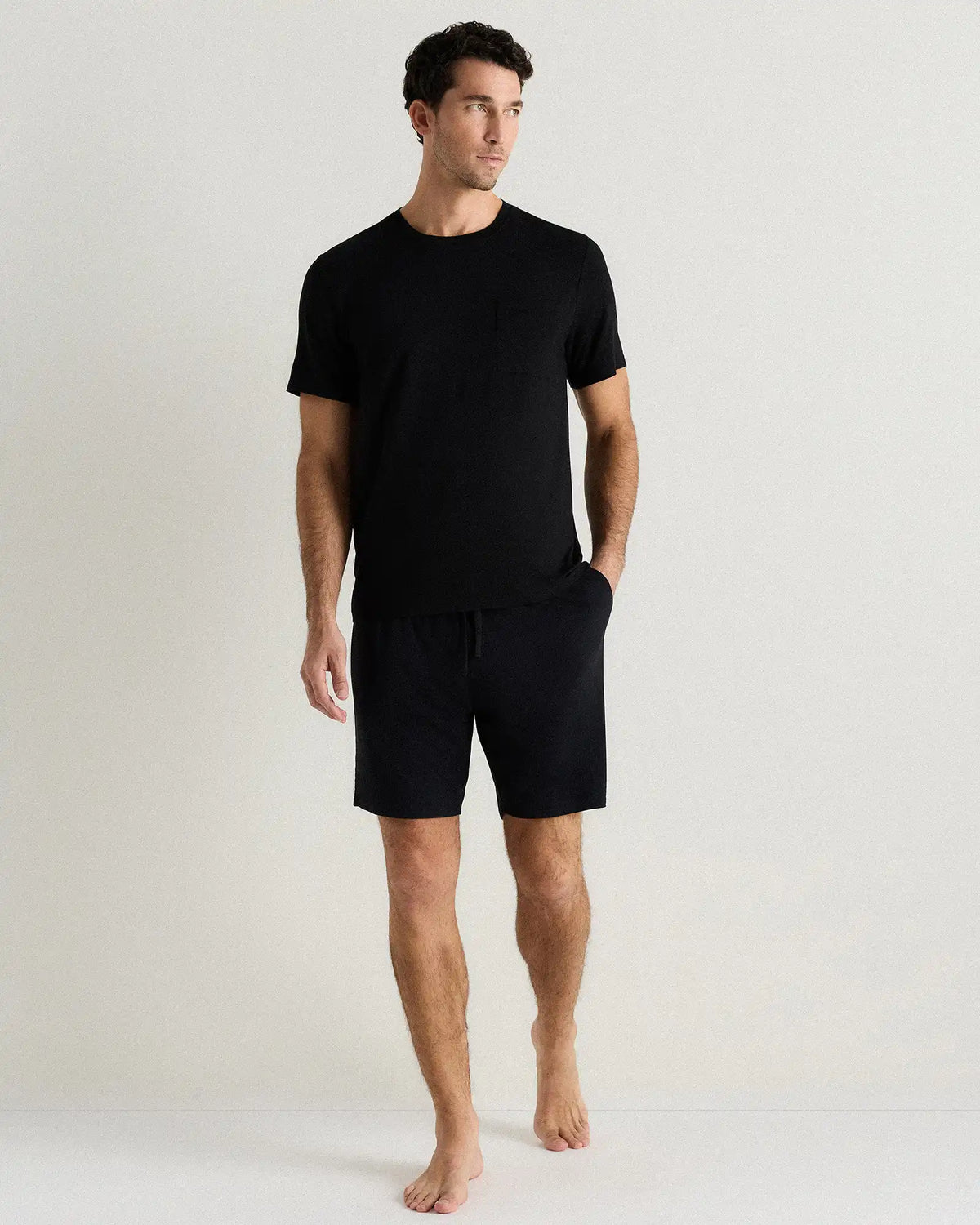 Bamboo Jersey Relaxed Lounge Tee