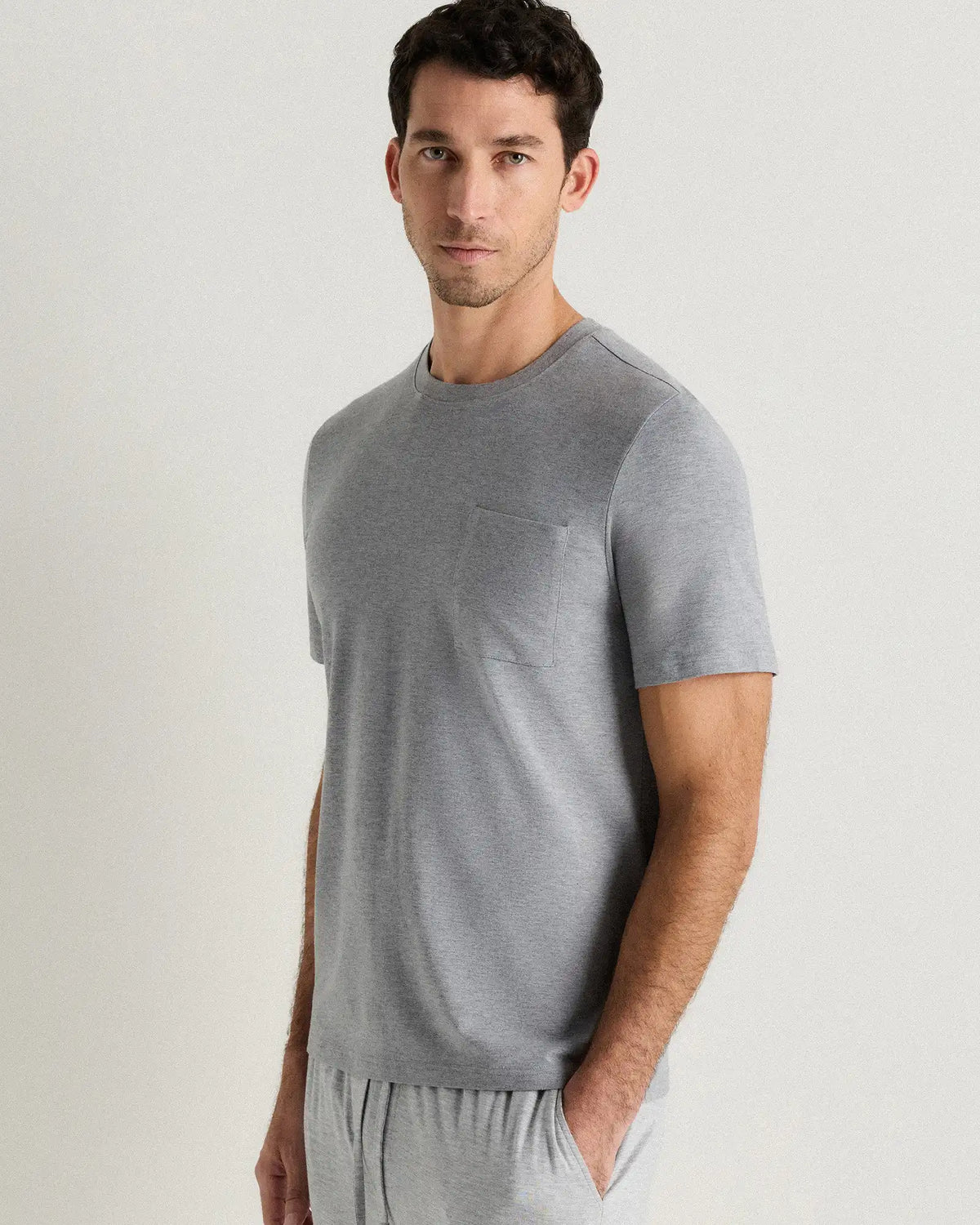 Bamboo Jersey Relaxed Lounge Tee