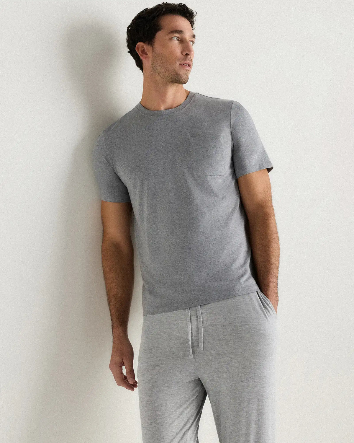Bamboo Jersey Relaxed Lounge Tee