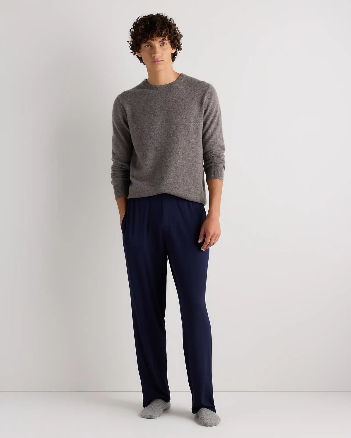 Bamboo Jersey Relaxed Lounge Pants
