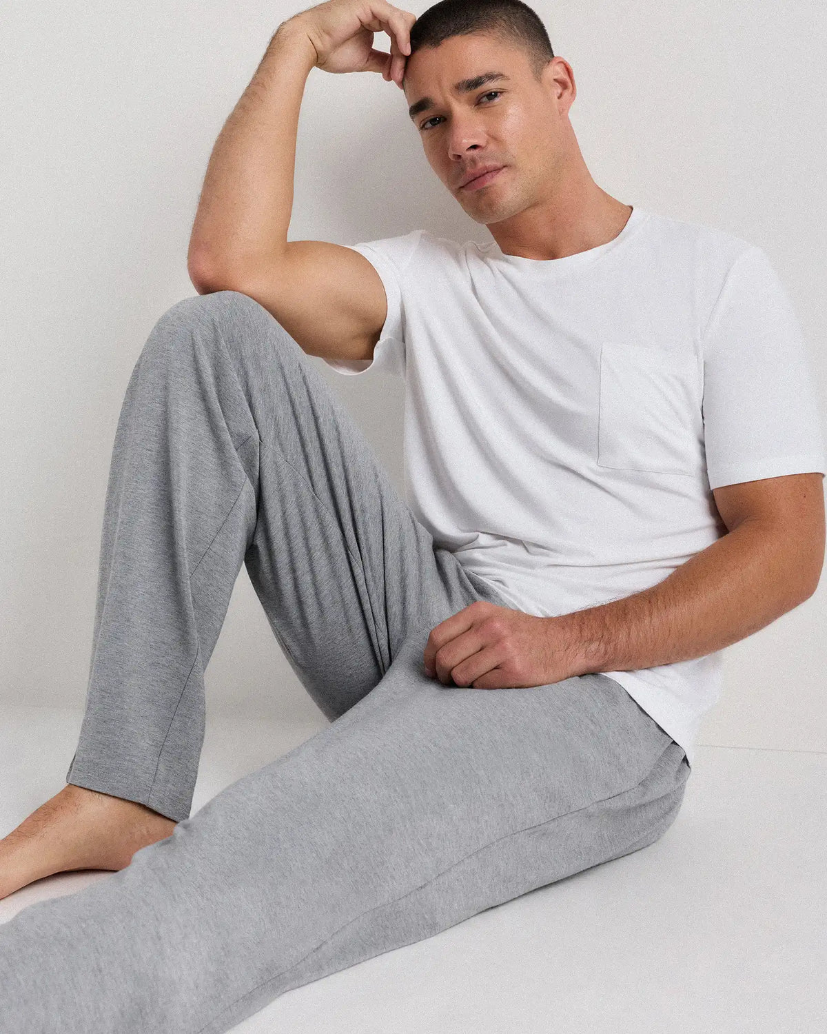 Bamboo Jersey Relaxed Lounge Pants