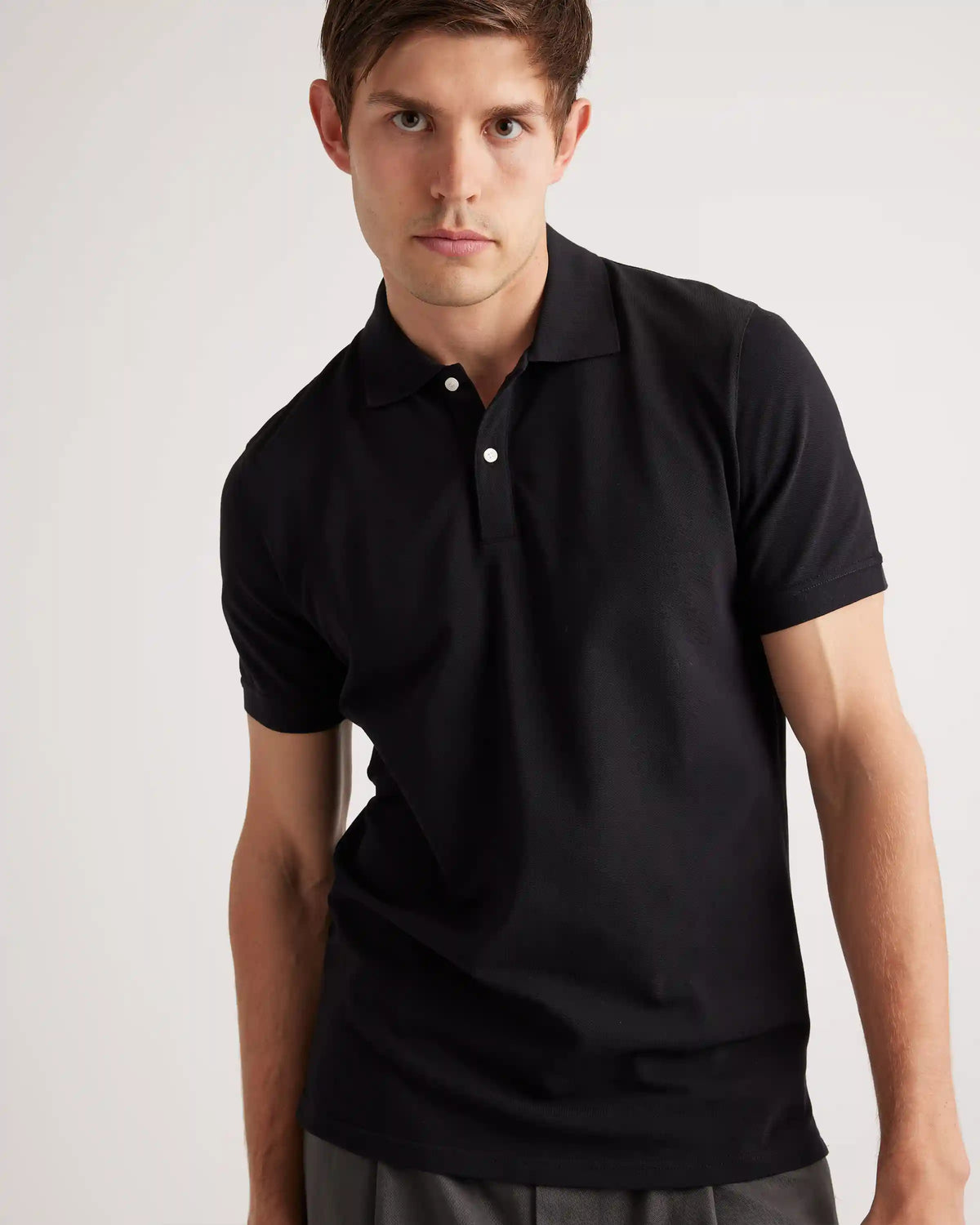 Organic Cotton Pique Polo