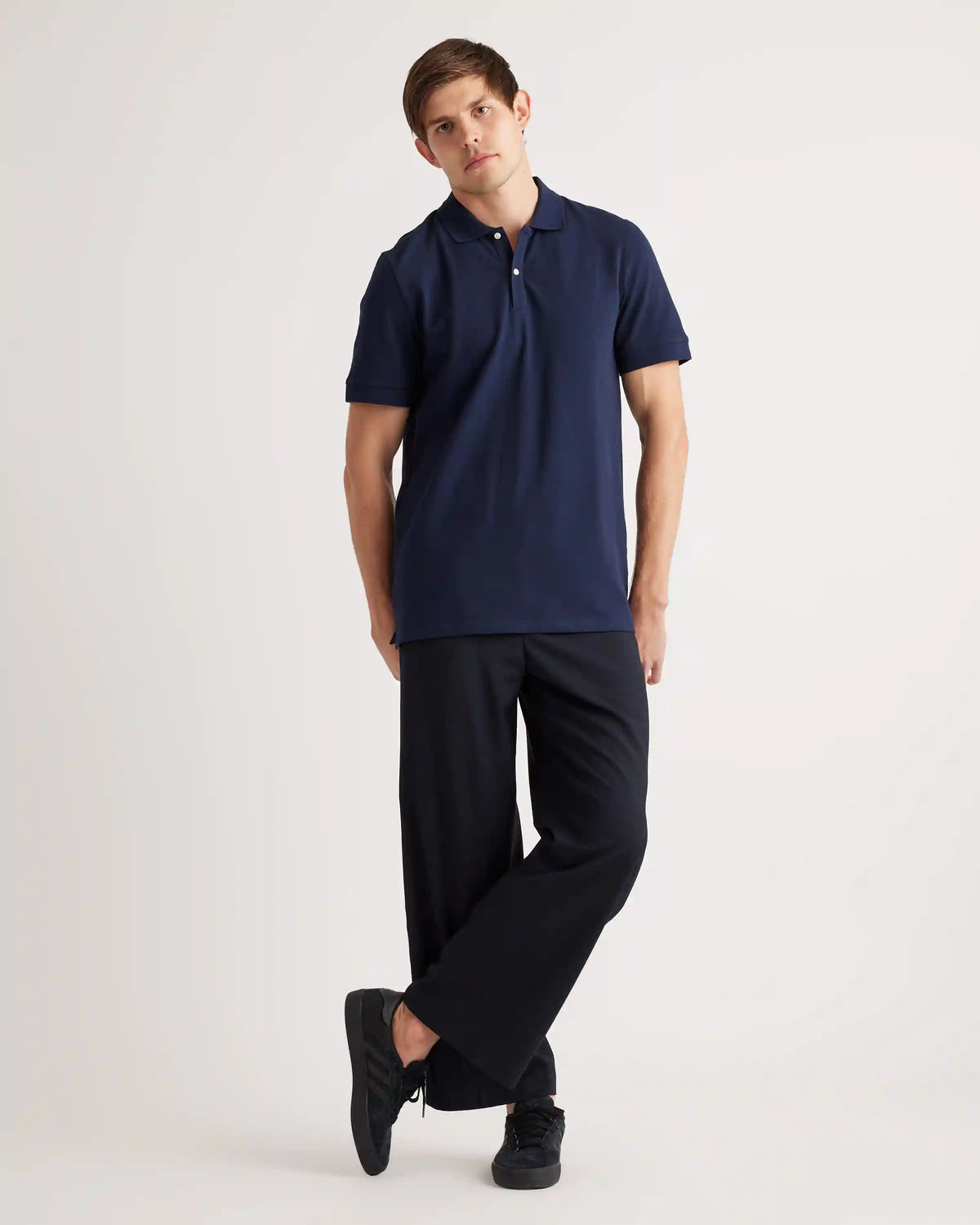 Organic Cotton Pique Polo