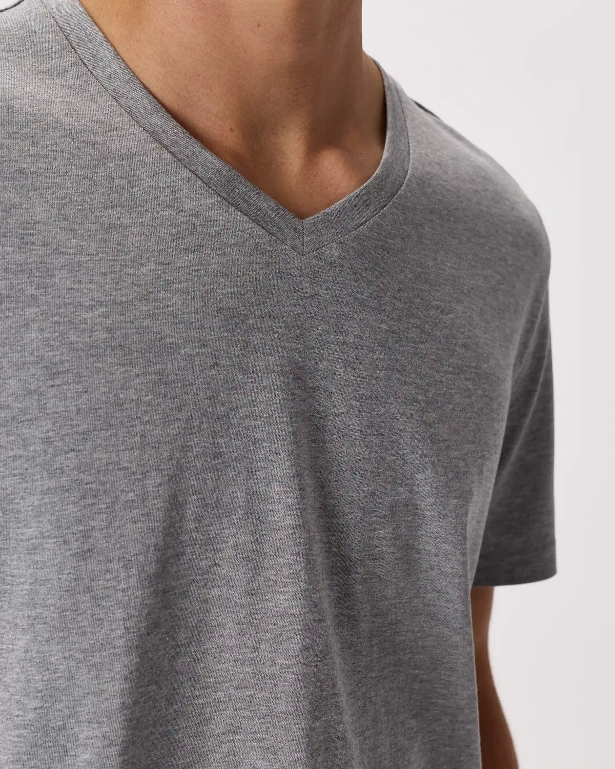 Cotton Modal V-Neck Tee