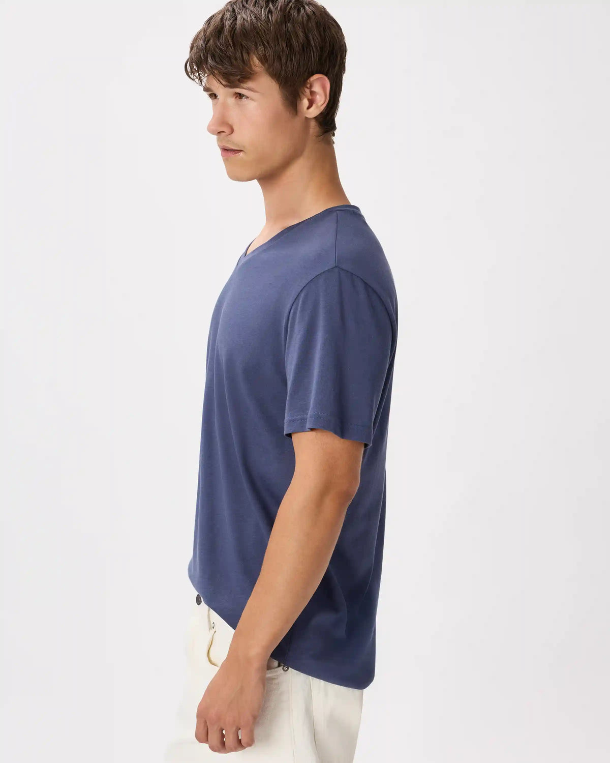 Cotton Modal V-Neck Tee
