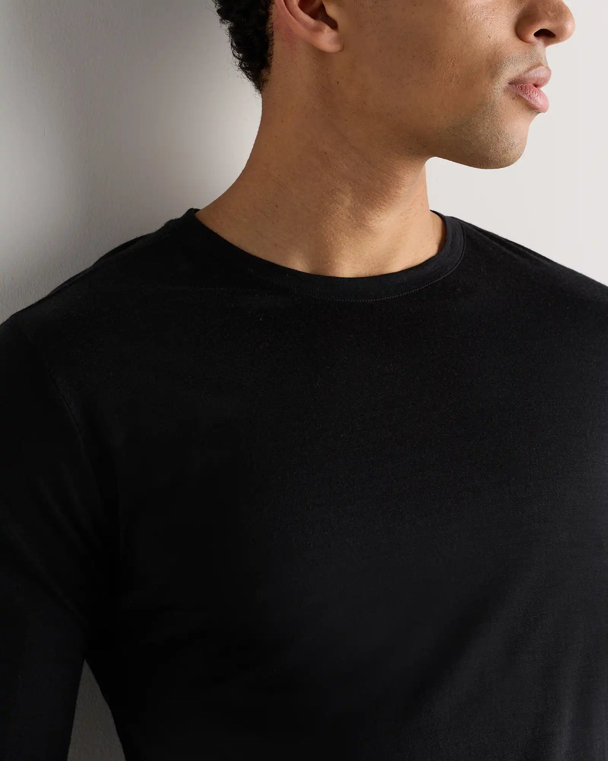 100% Merino Wool All-Season Long Sleeve Base Layer Tee