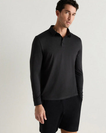 Flowknit Breeze Performance Long Sleeve Polo