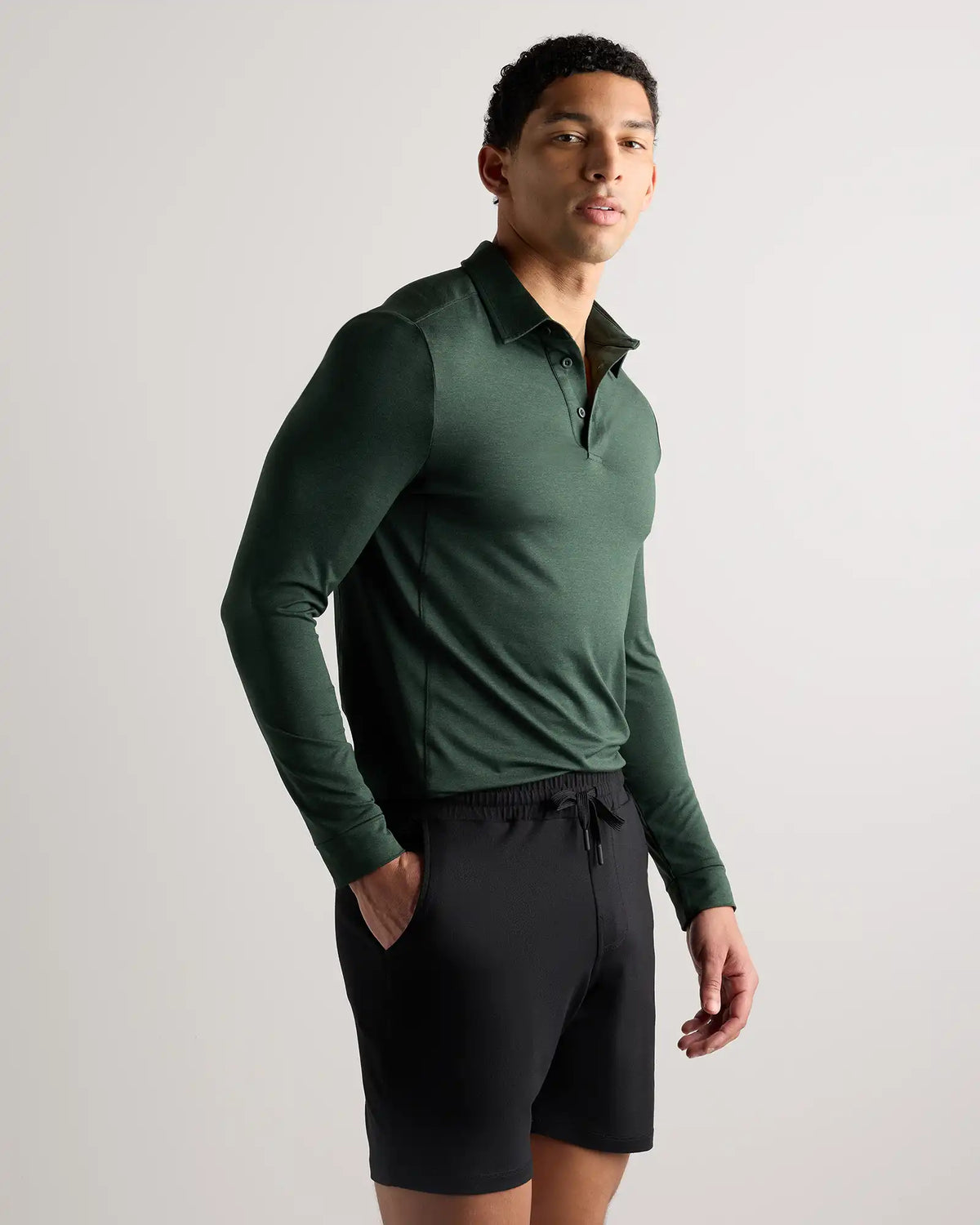 Flowknit Breeze Performance Long Sleeve Polo