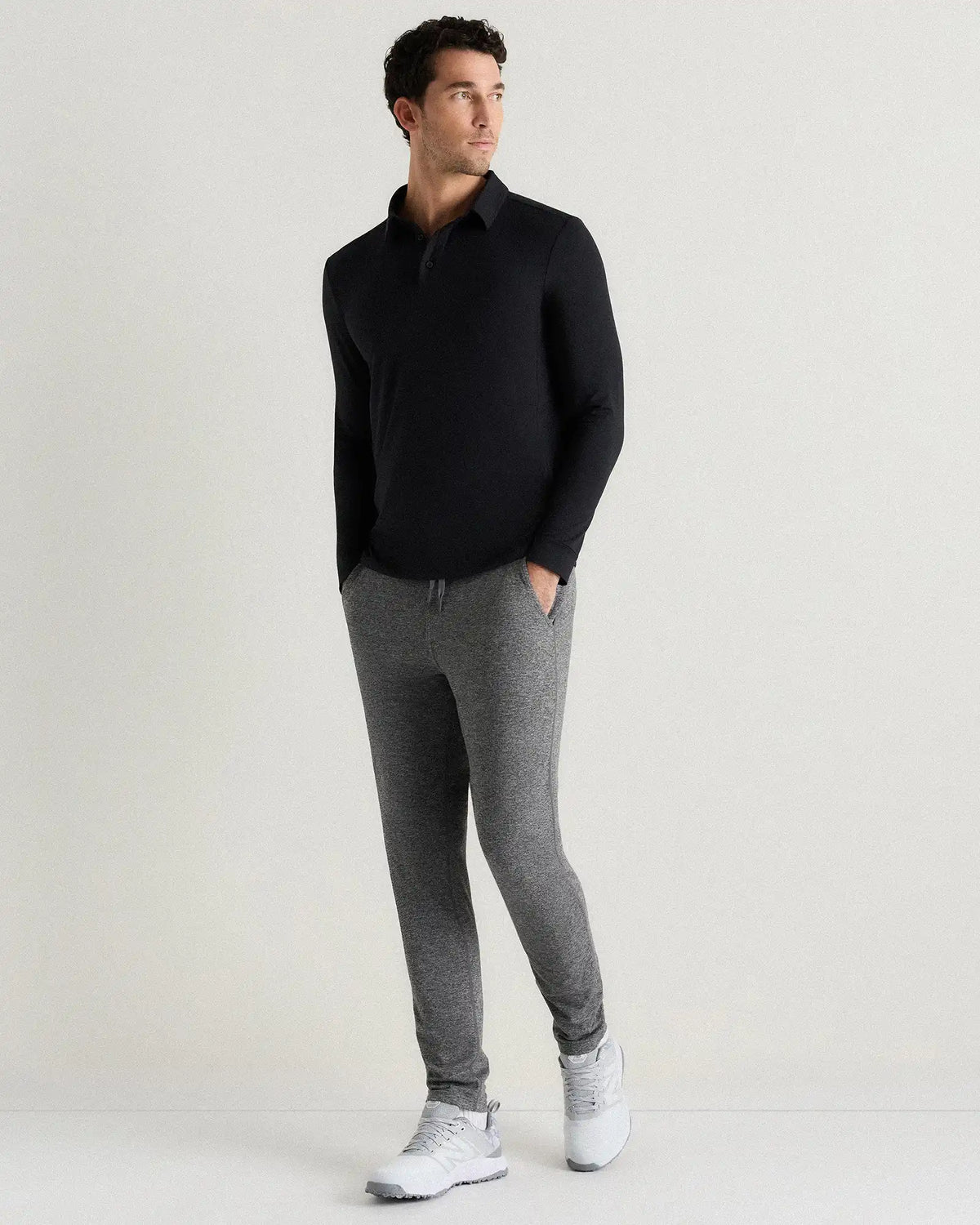Flowknit Breeze Performance Long Sleeve Polo