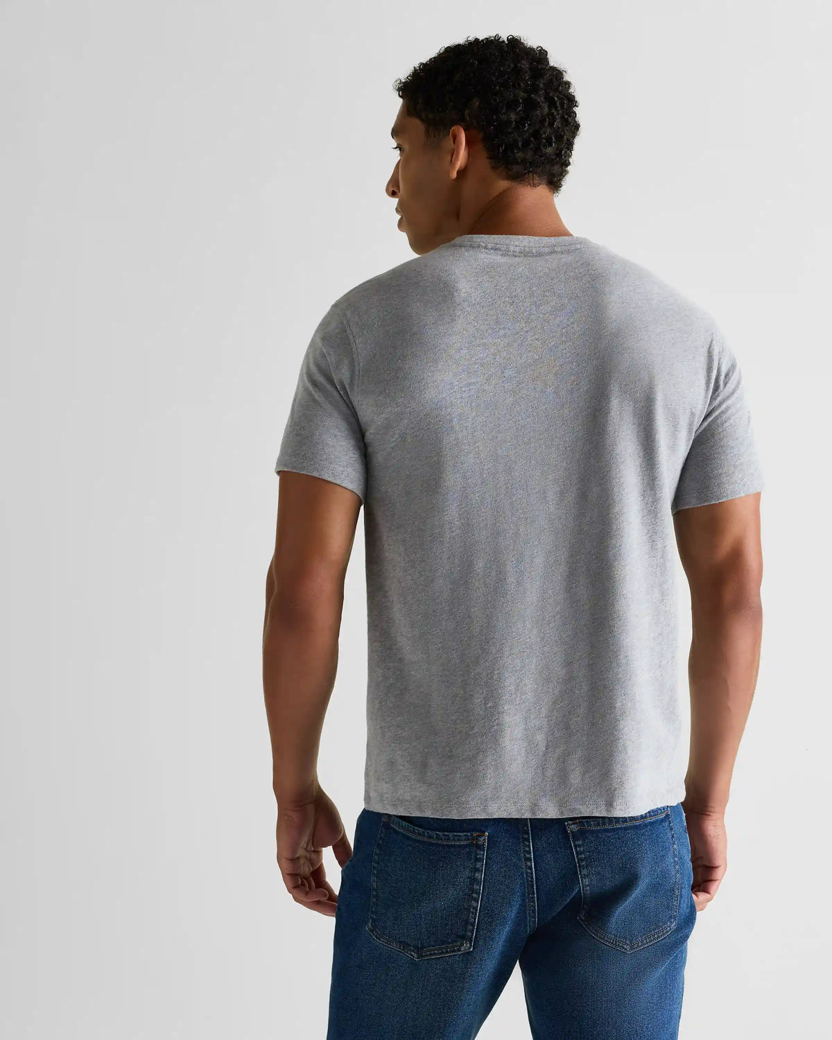 100% Organic Cotton Slub Crewneck Tee