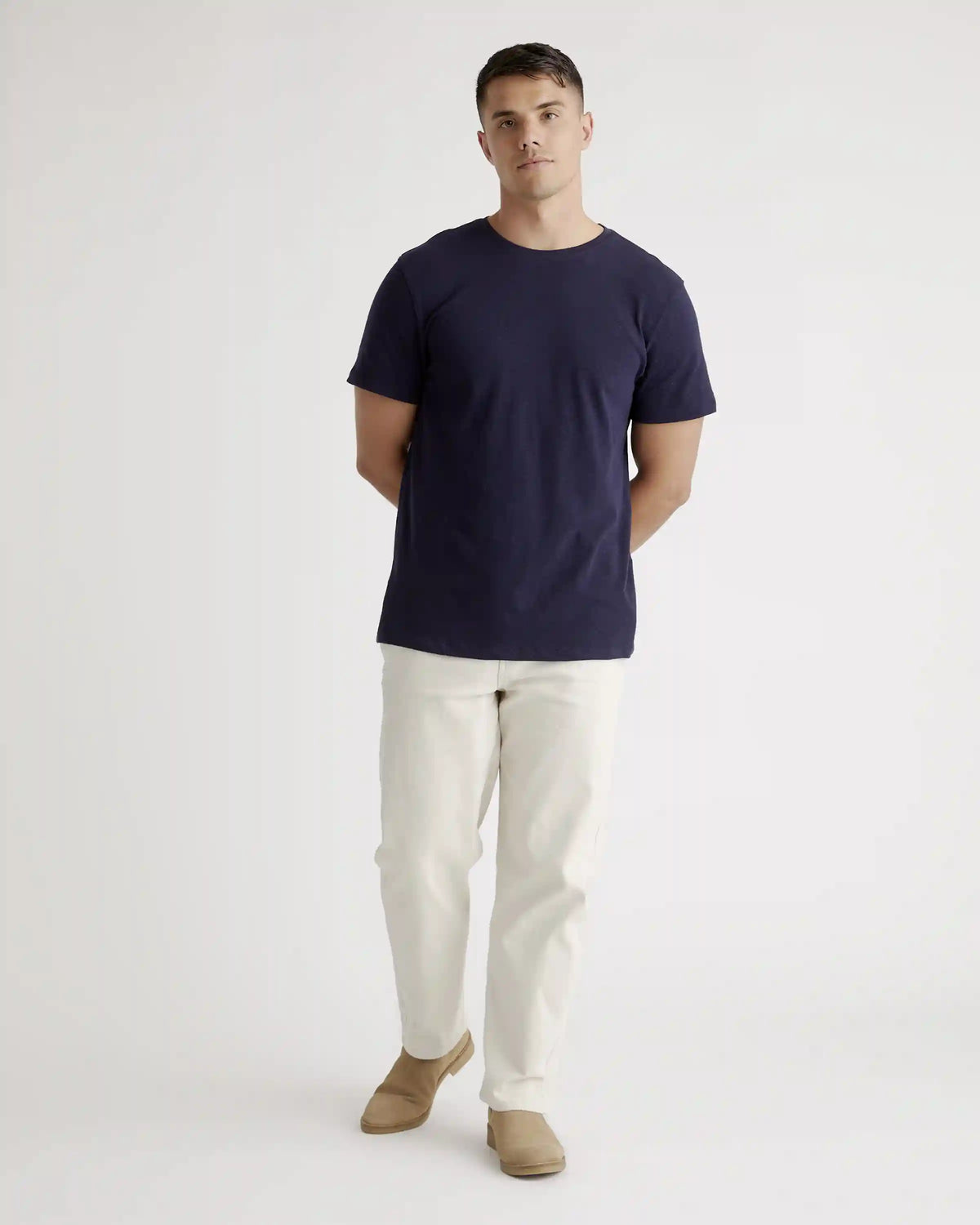 100% Organic Cotton Slub Crewneck Tee