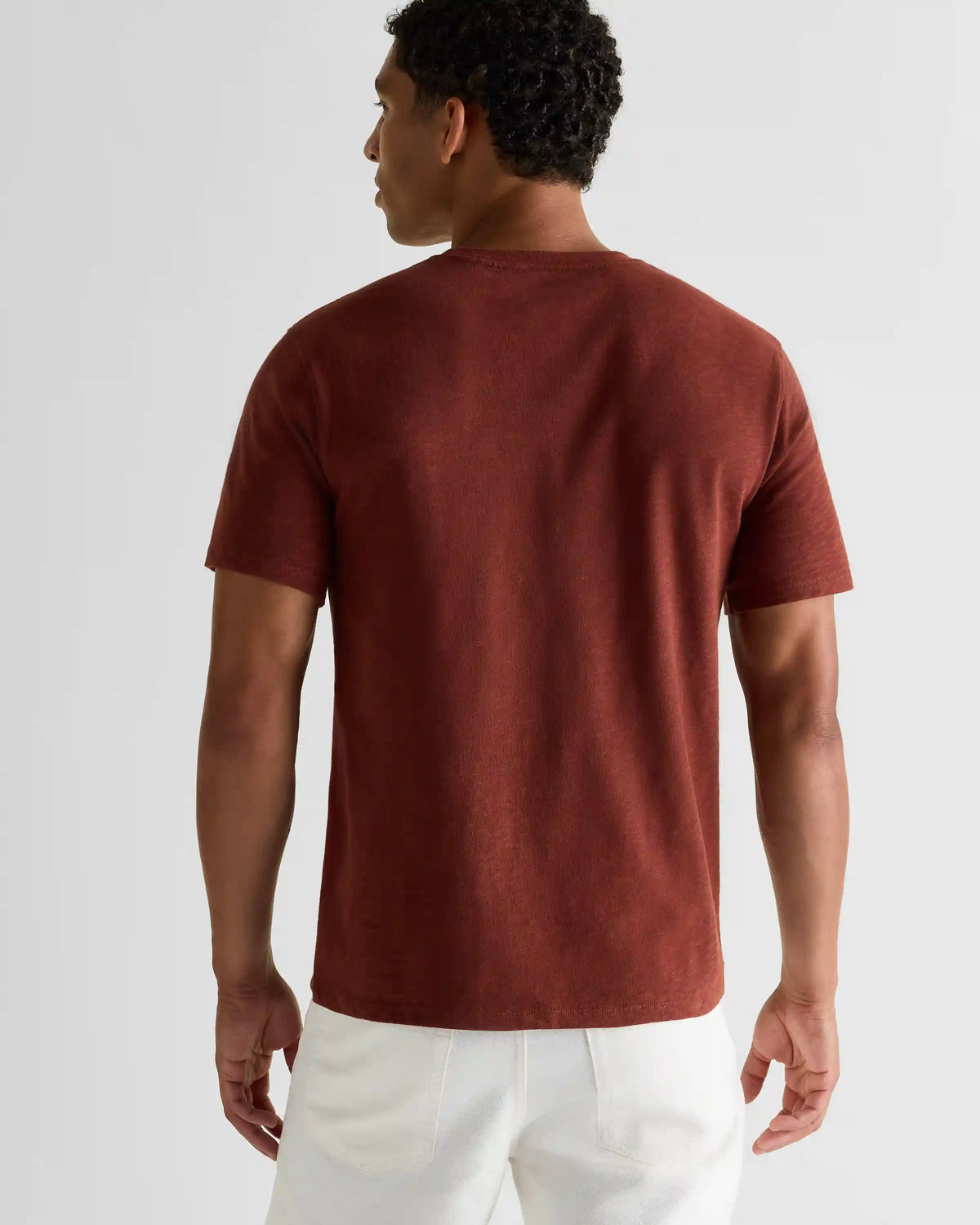 100% Organic Cotton Slub Crewneck Tee