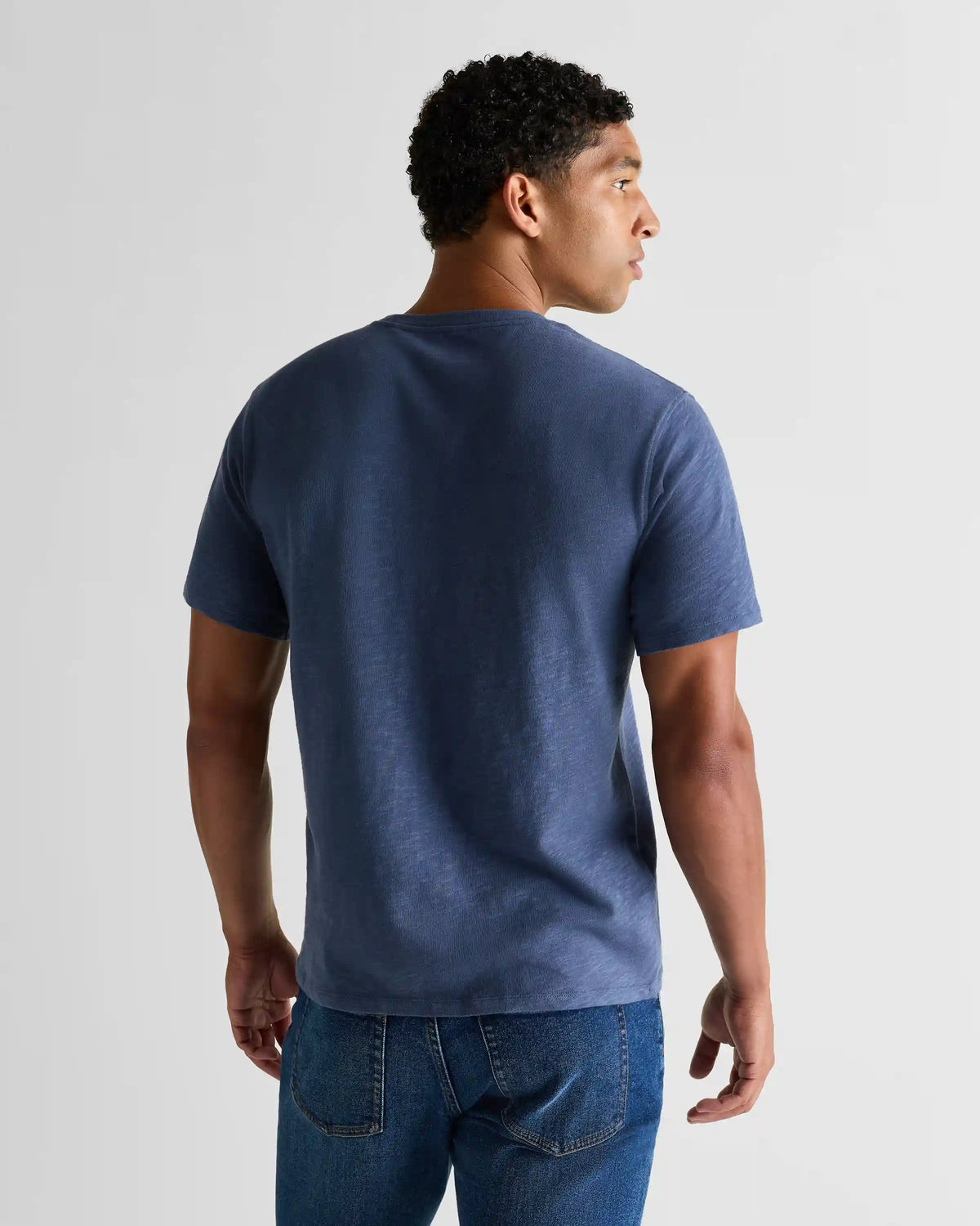 100% Organic Cotton Slub Crewneck Tee