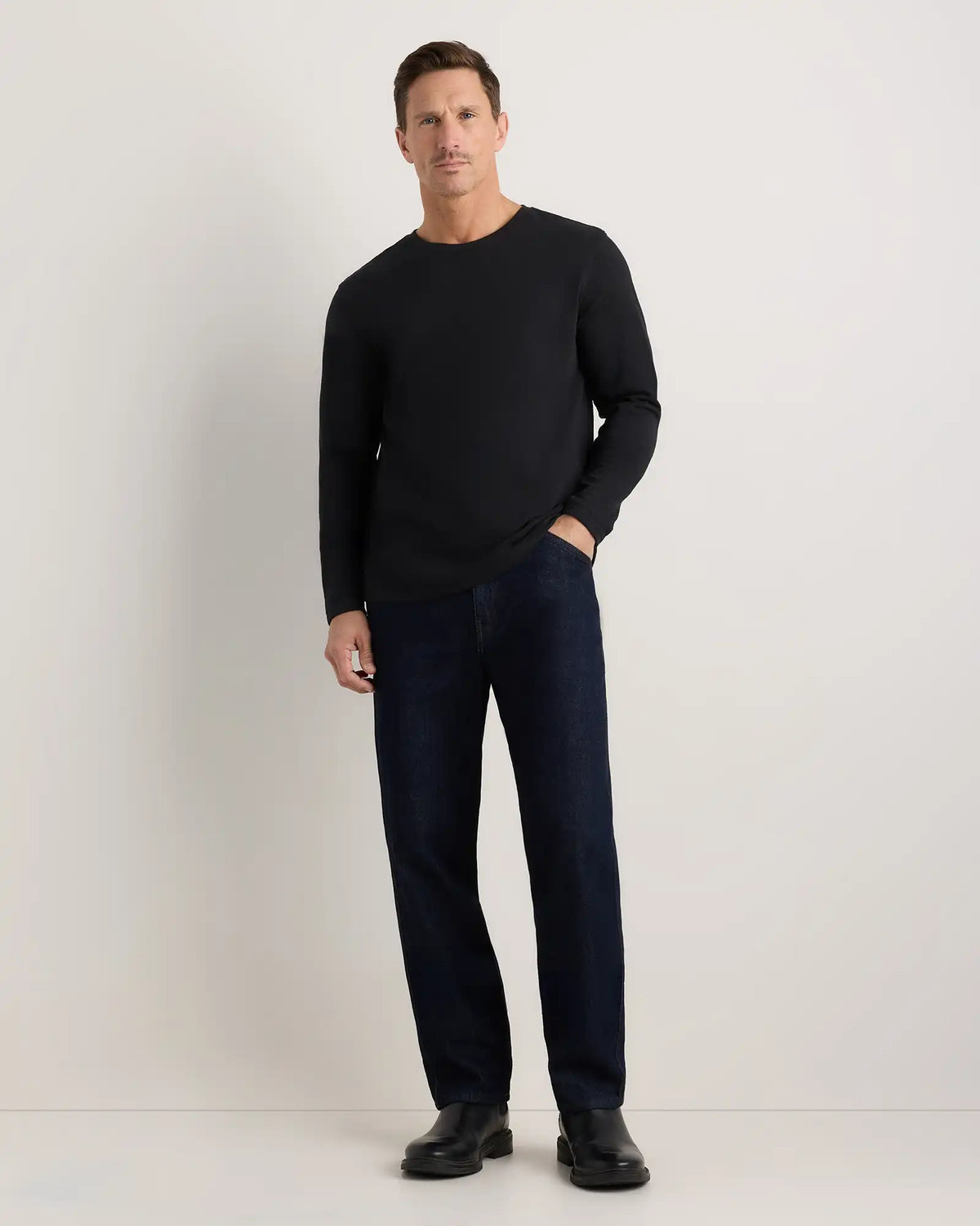 100% Organic Cotton Slub Long Sleeve Tee