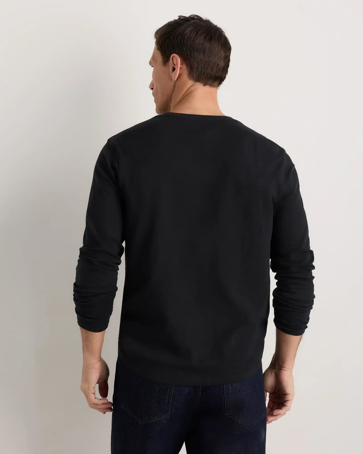 100% Organic Cotton Slub Long Sleeve Tee