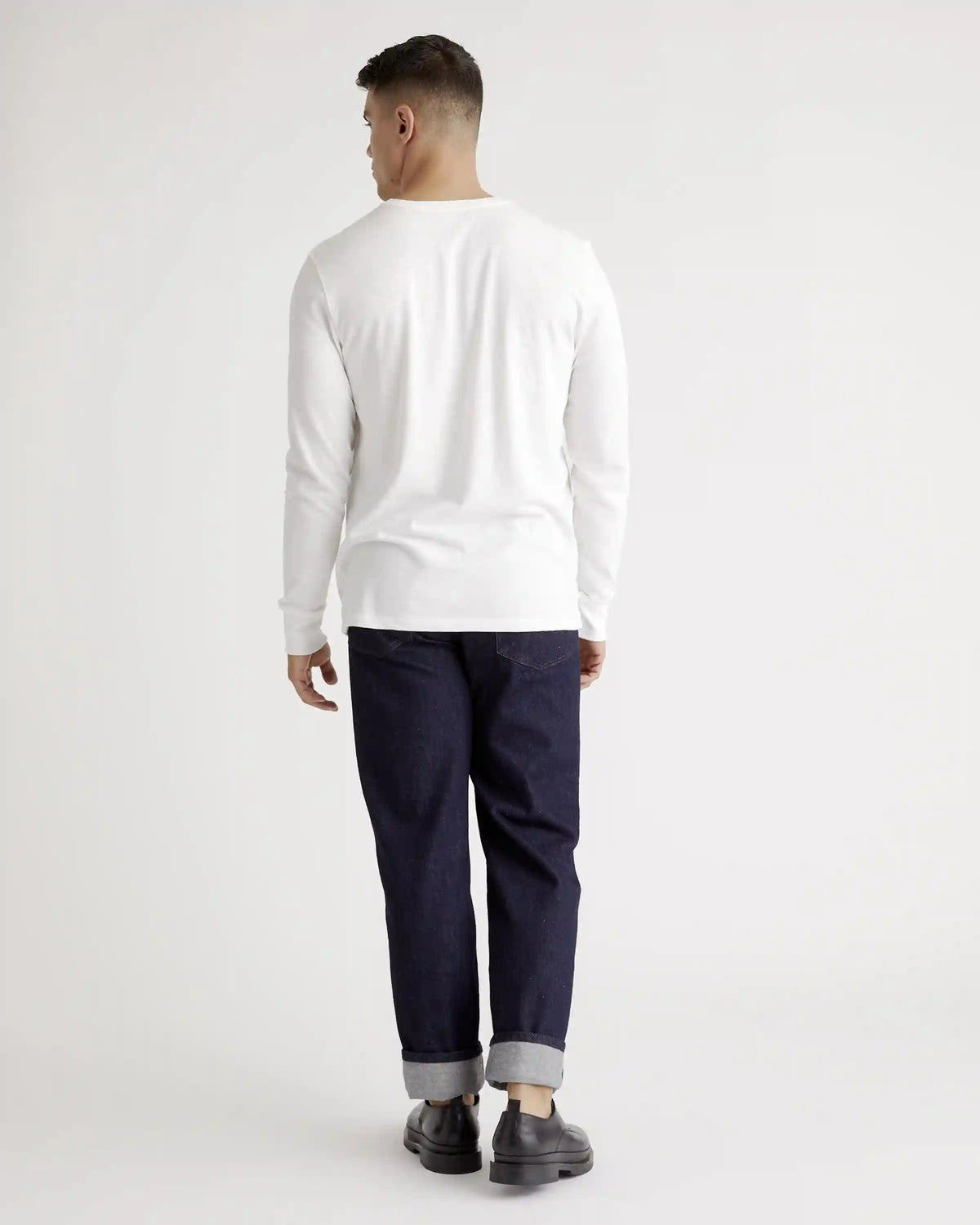 100% Organic Cotton Slub Long Sleeve Tee
