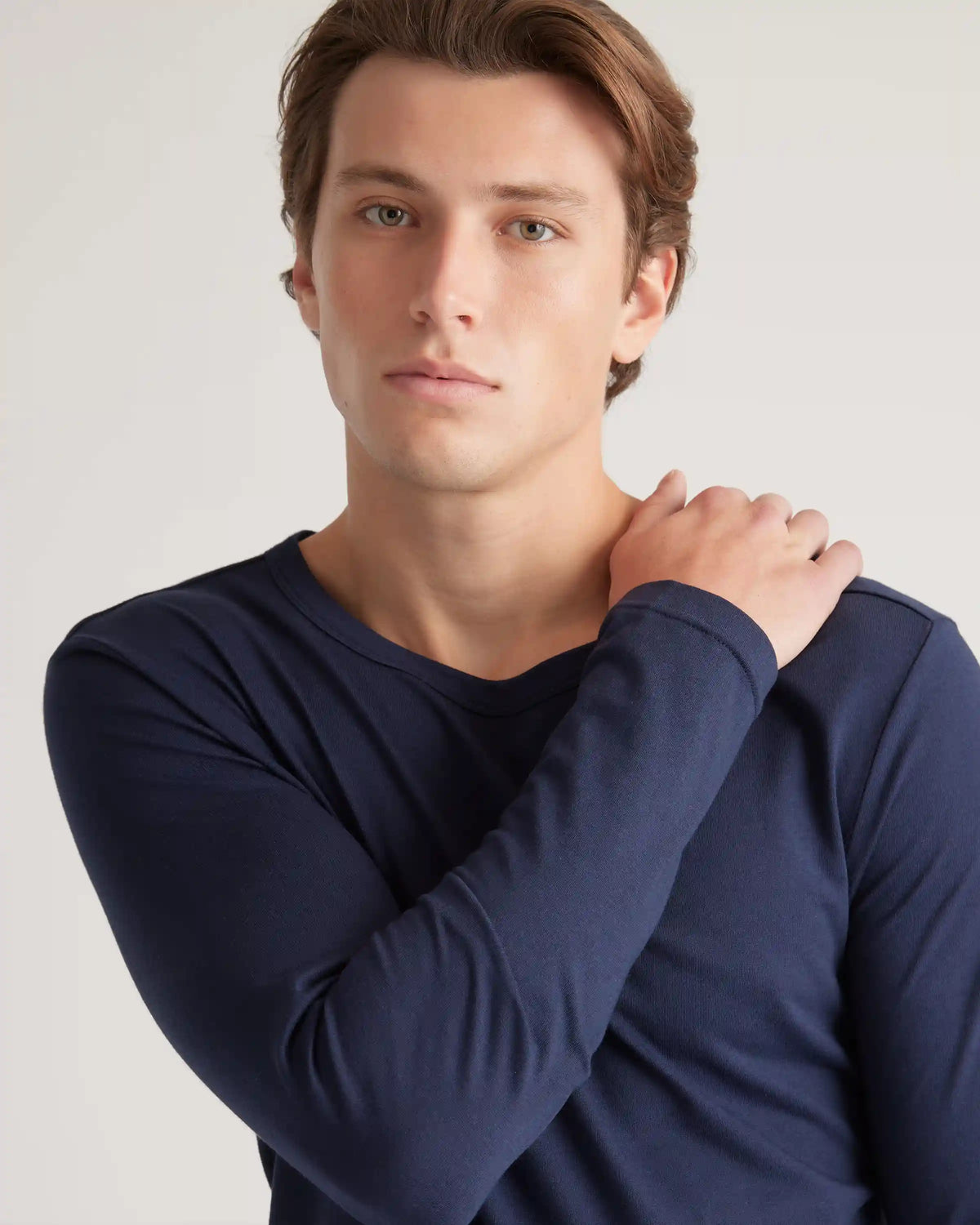Cotton Modal Long Sleeve Tee