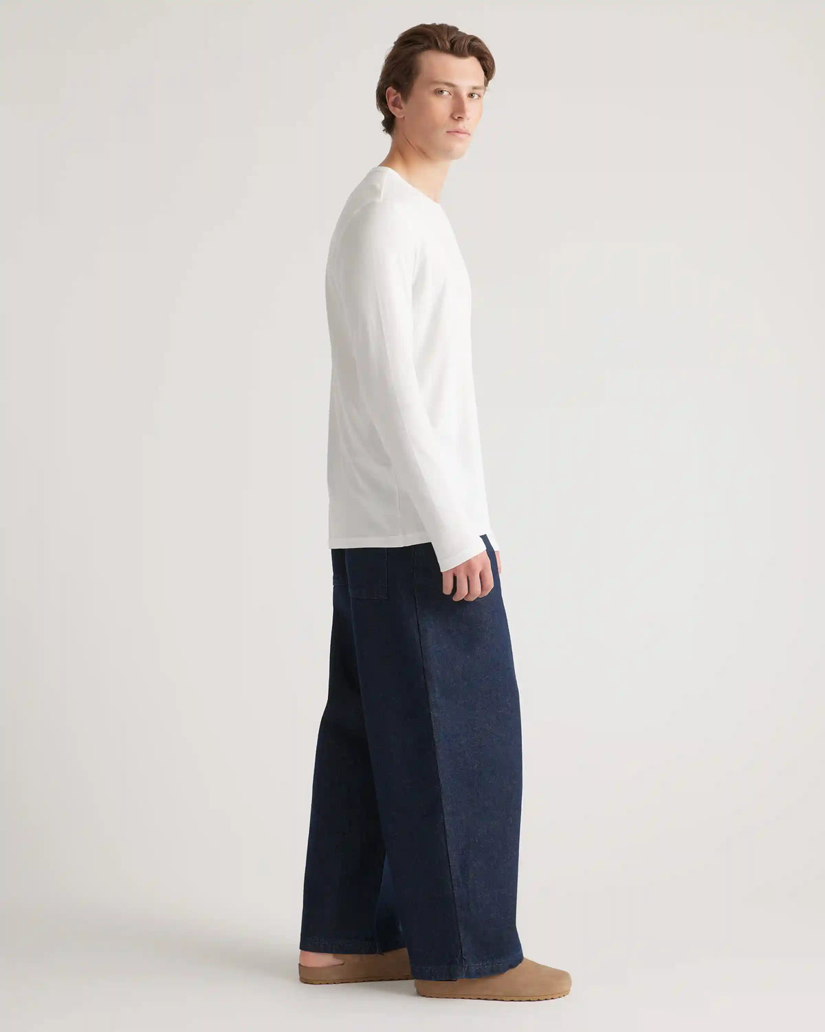 Cotton Modal Long Sleeve Tee
