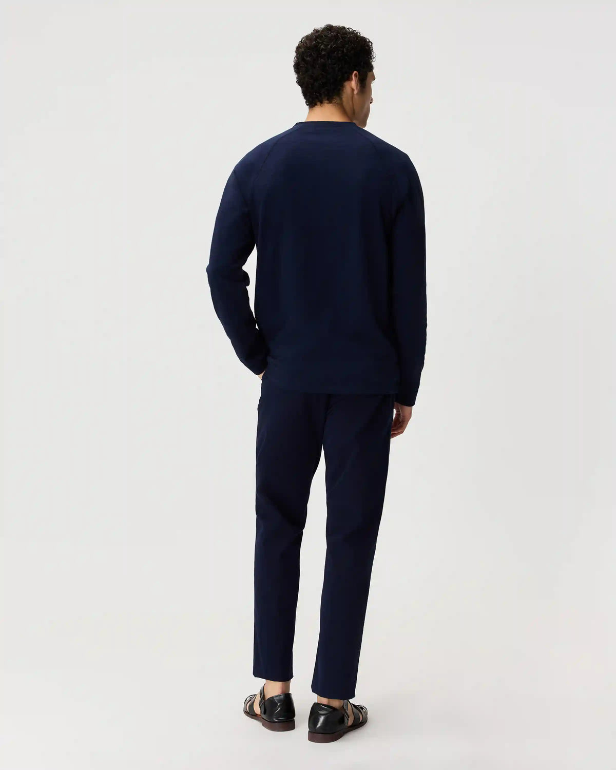100% Organic Cotton Slub Long Sleeve Henley