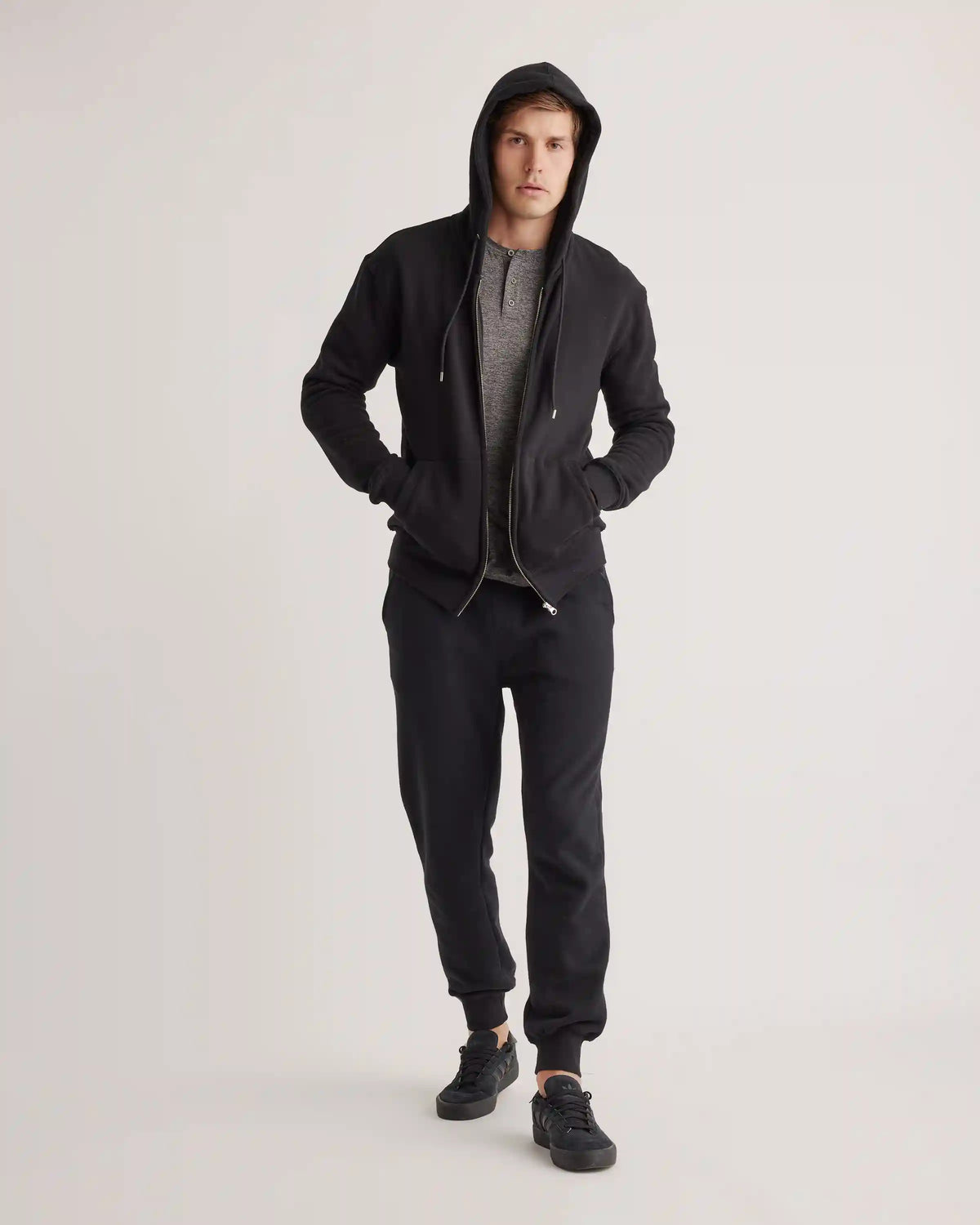 Flowknit Breeze Performance Long Sleeve Henley Tee