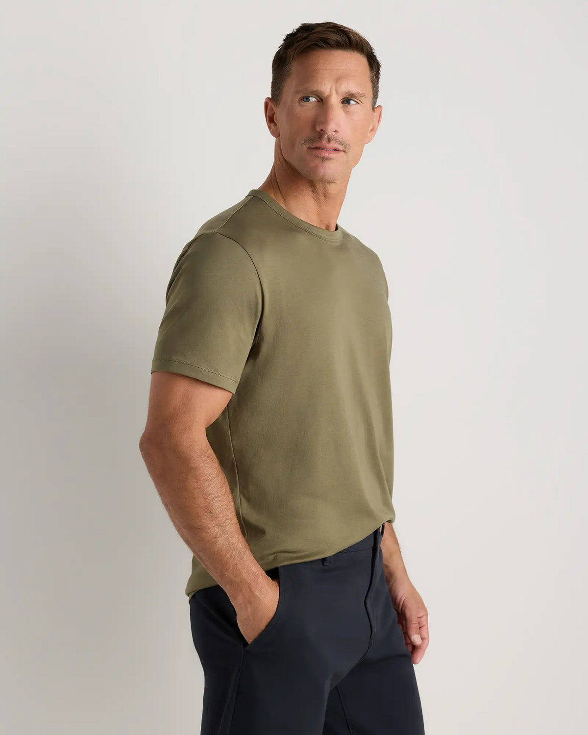 100% Pima Cotton Luxe Touch Tee