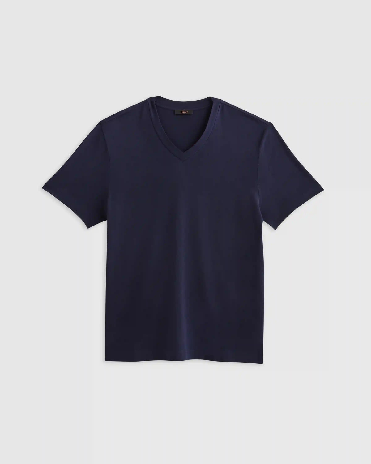 100% Pima Cotton Luxe Touch V-Neck Tee