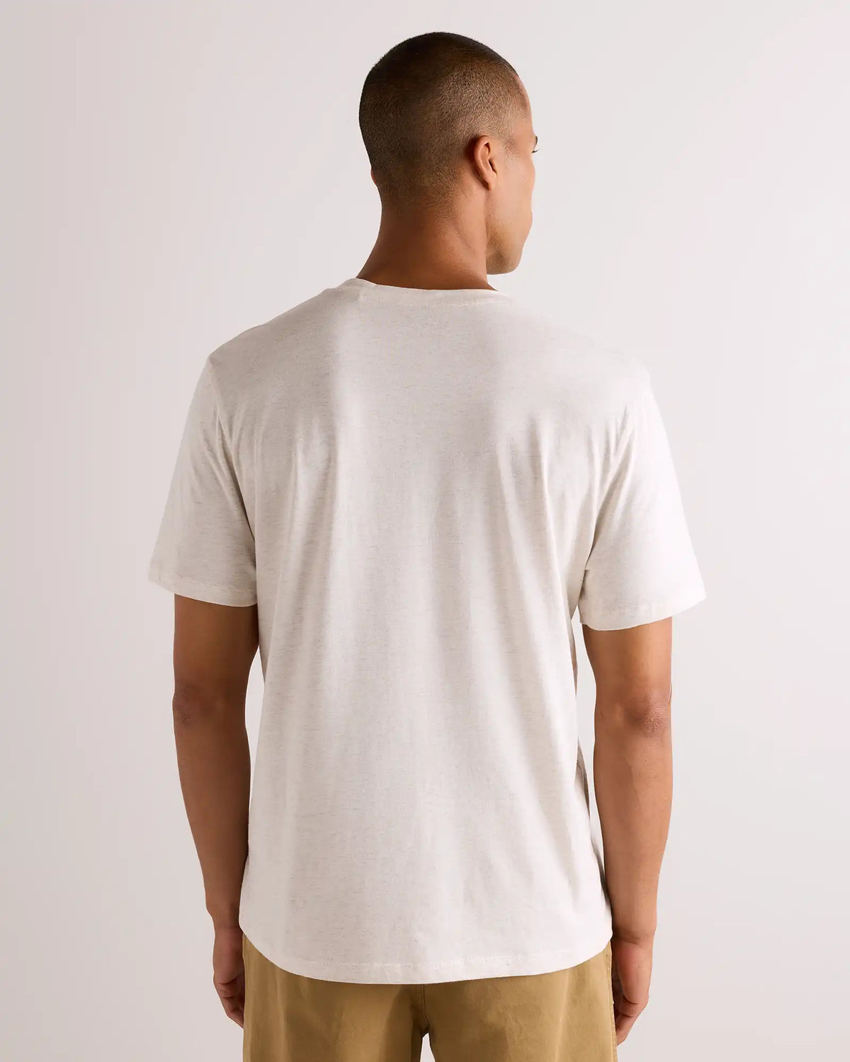 100% Pima Cotton Luxe Touch V-Neck Tee