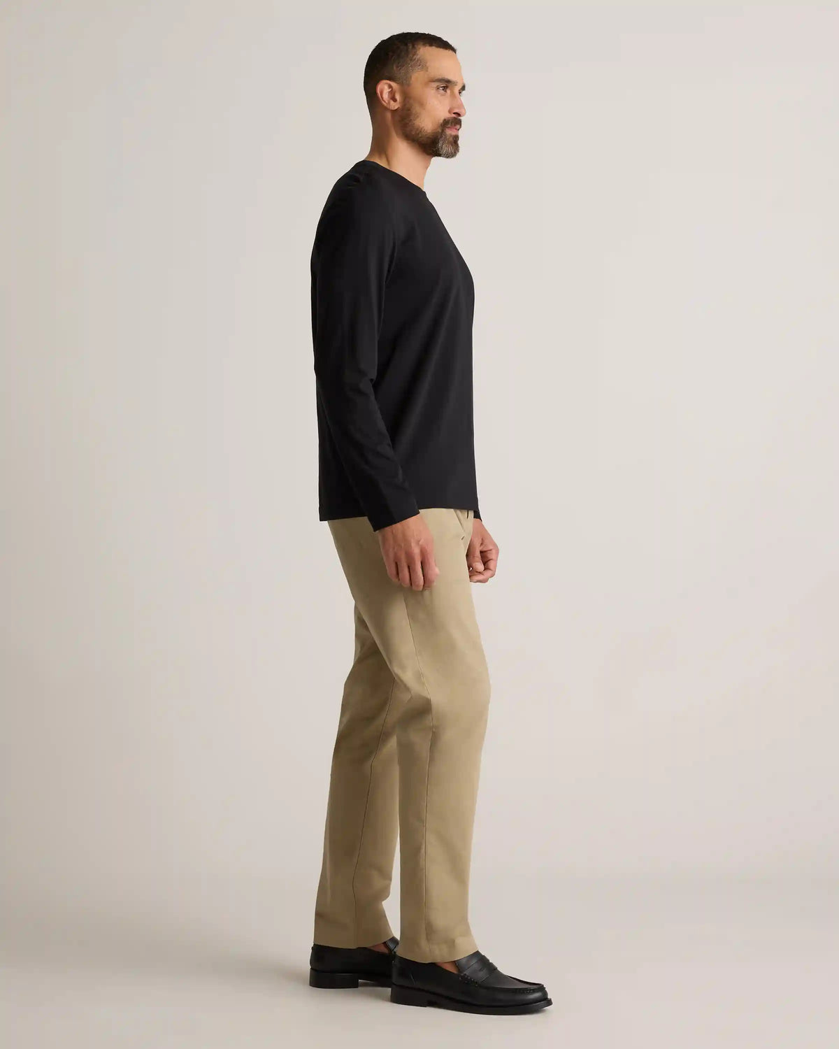 100% Pima Cotton Luxe Touch Long Sleeve Tee