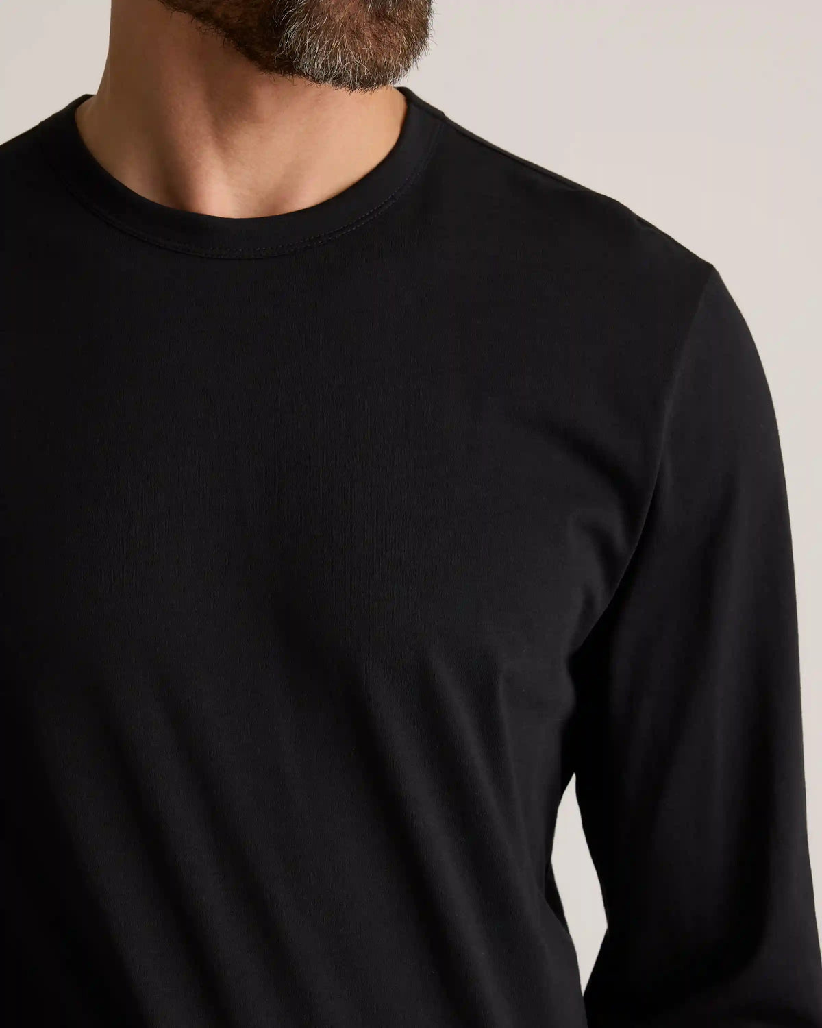 100% Pima Cotton Luxe Touch Long Sleeve Tee