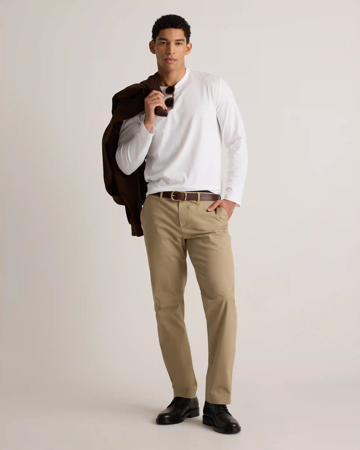 100% Pima Cotton Luxe Touch Long Sleeve Tee