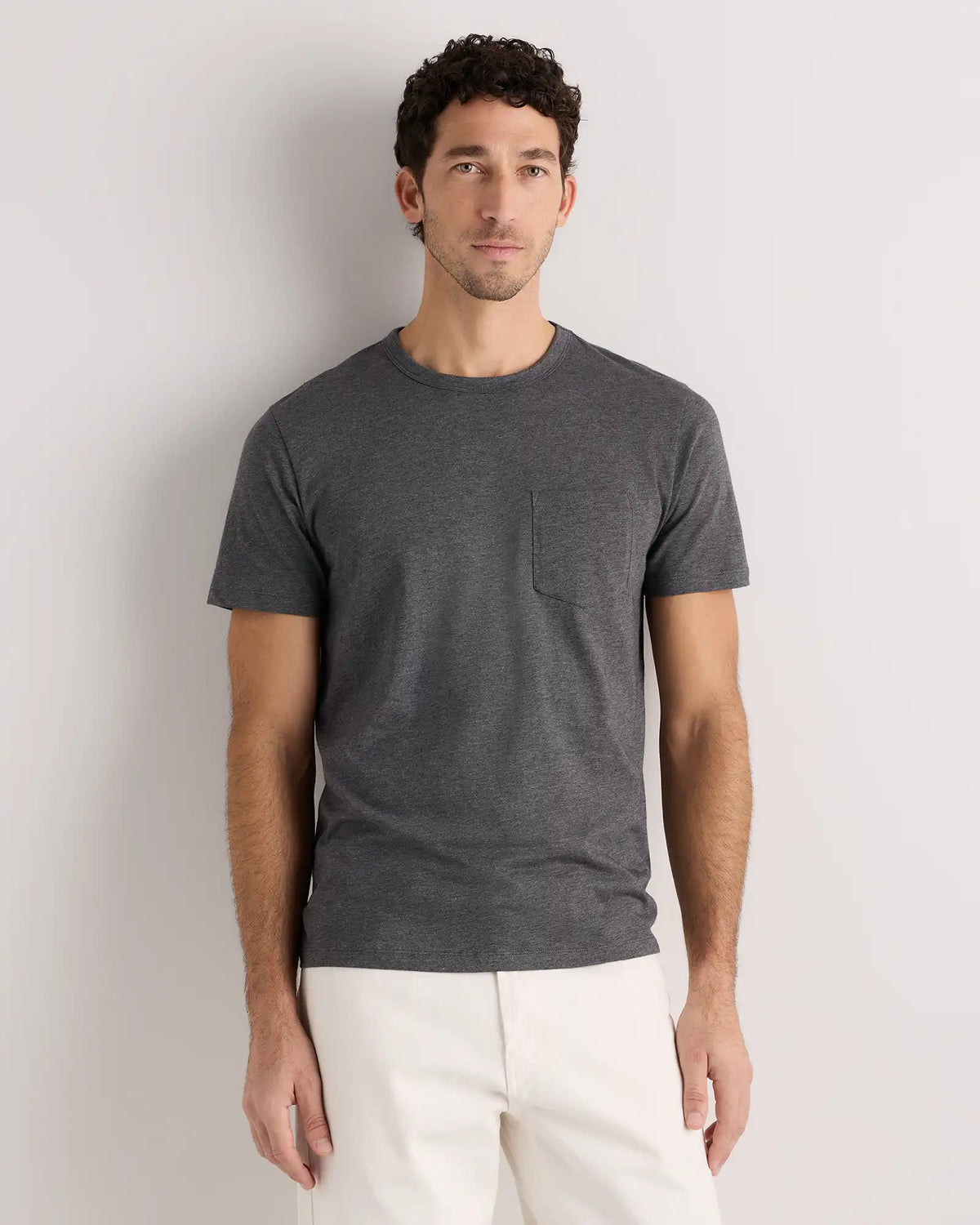 100% Pima Cotton Luxe Touch Pocket Tee